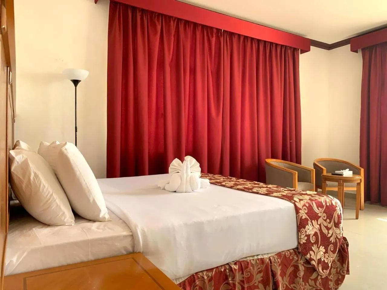 Bed in Samharam Resort Salalah