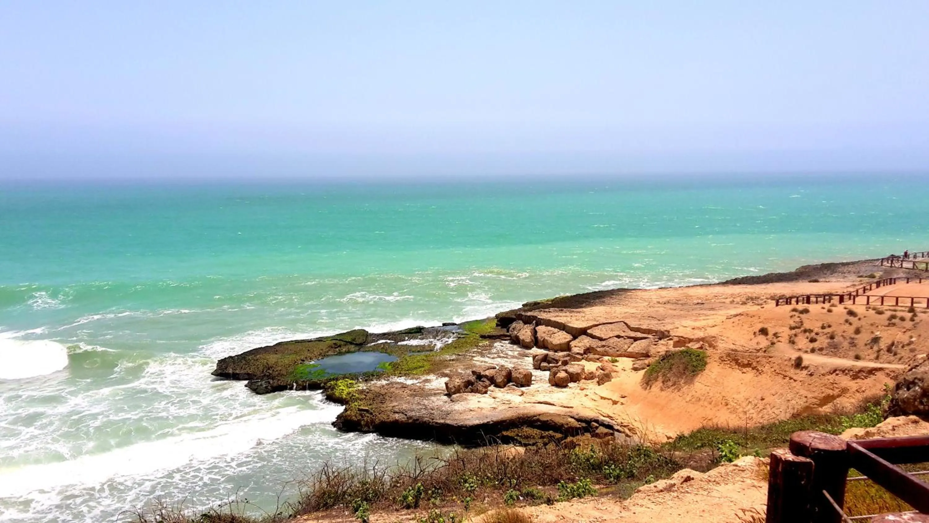 Natural landscape in Samharam Resort Salalah