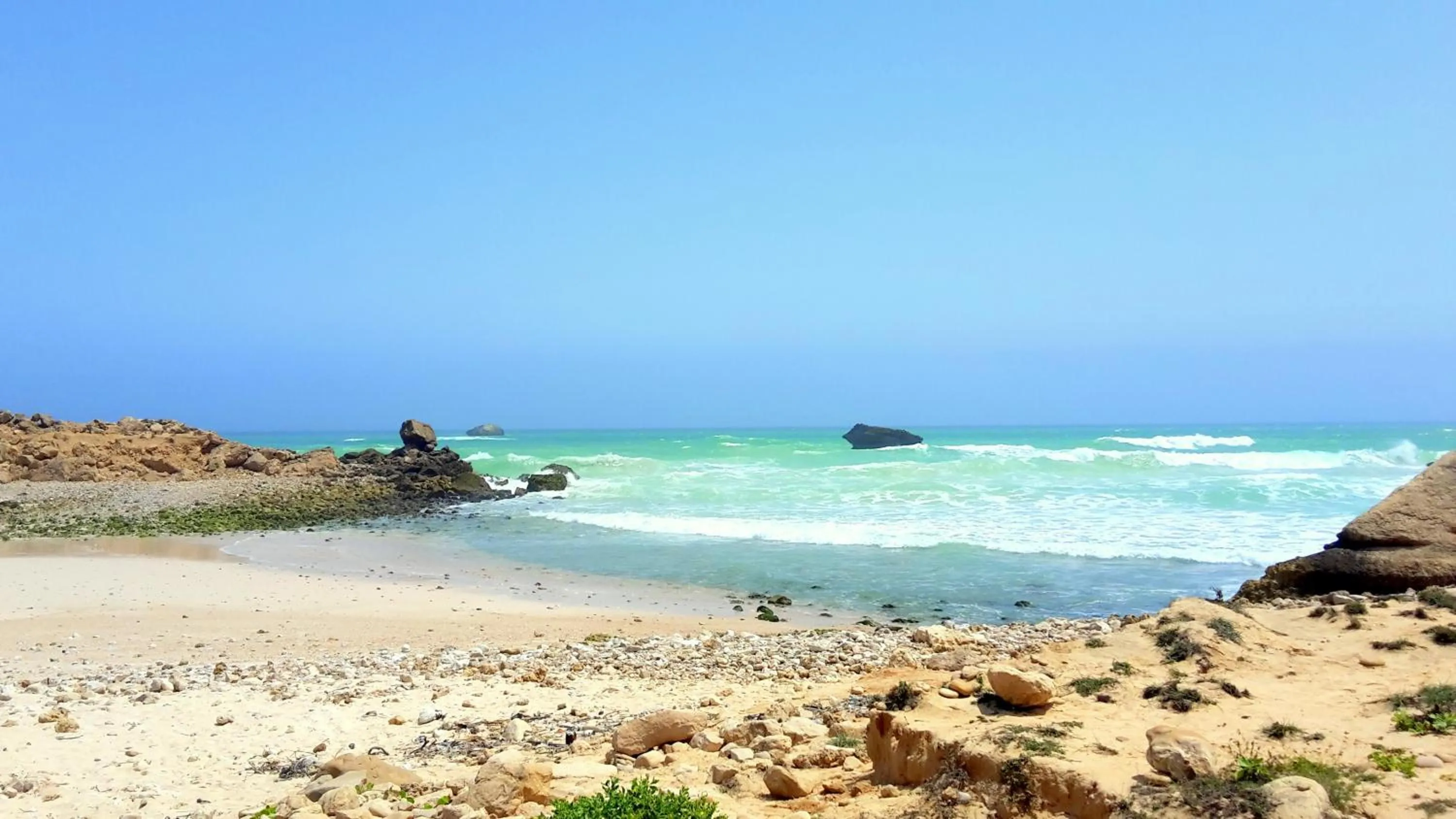 Natural landscape in Samharam Resort Salalah