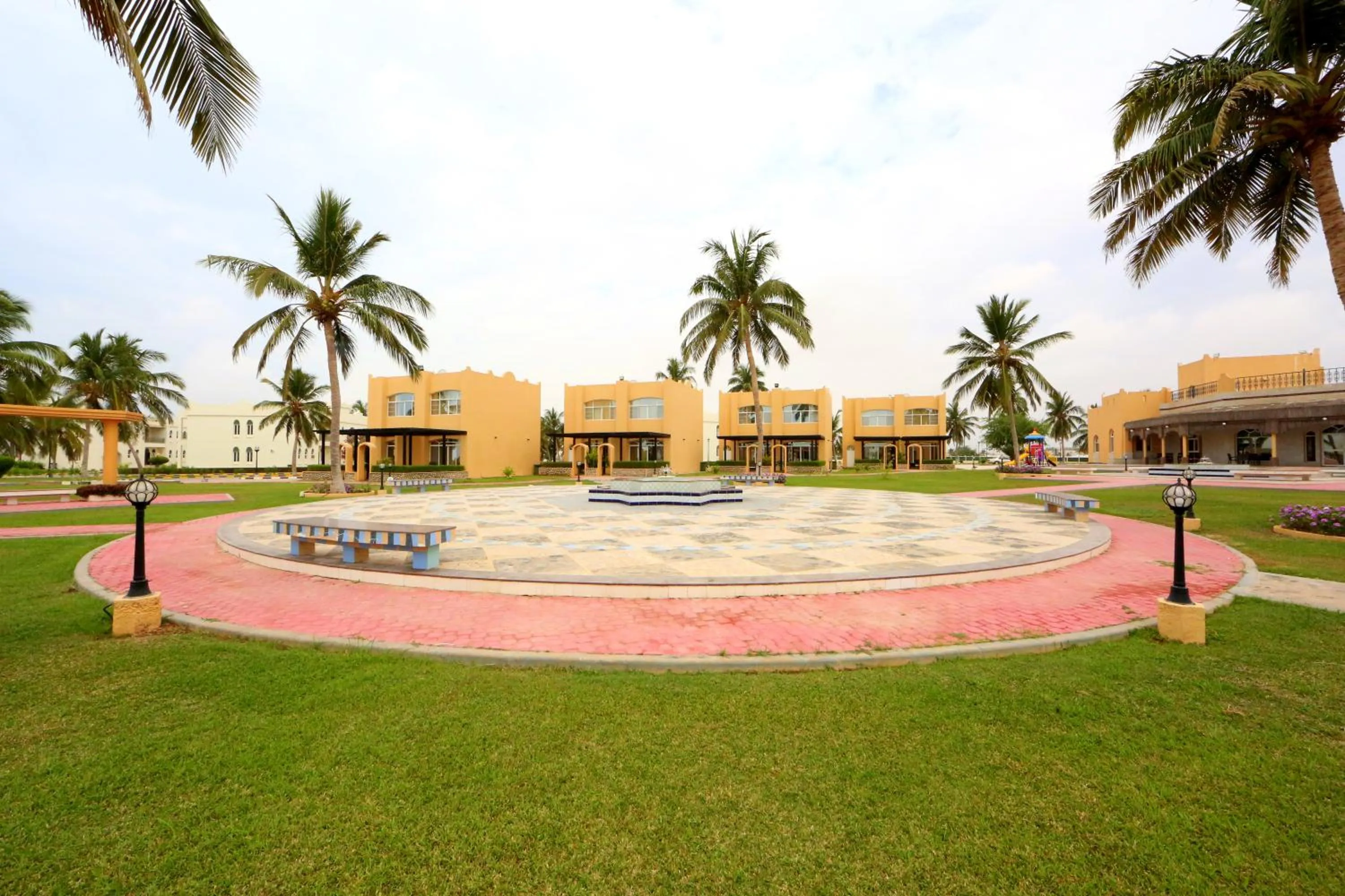 Garden in Samharam Resort Salalah