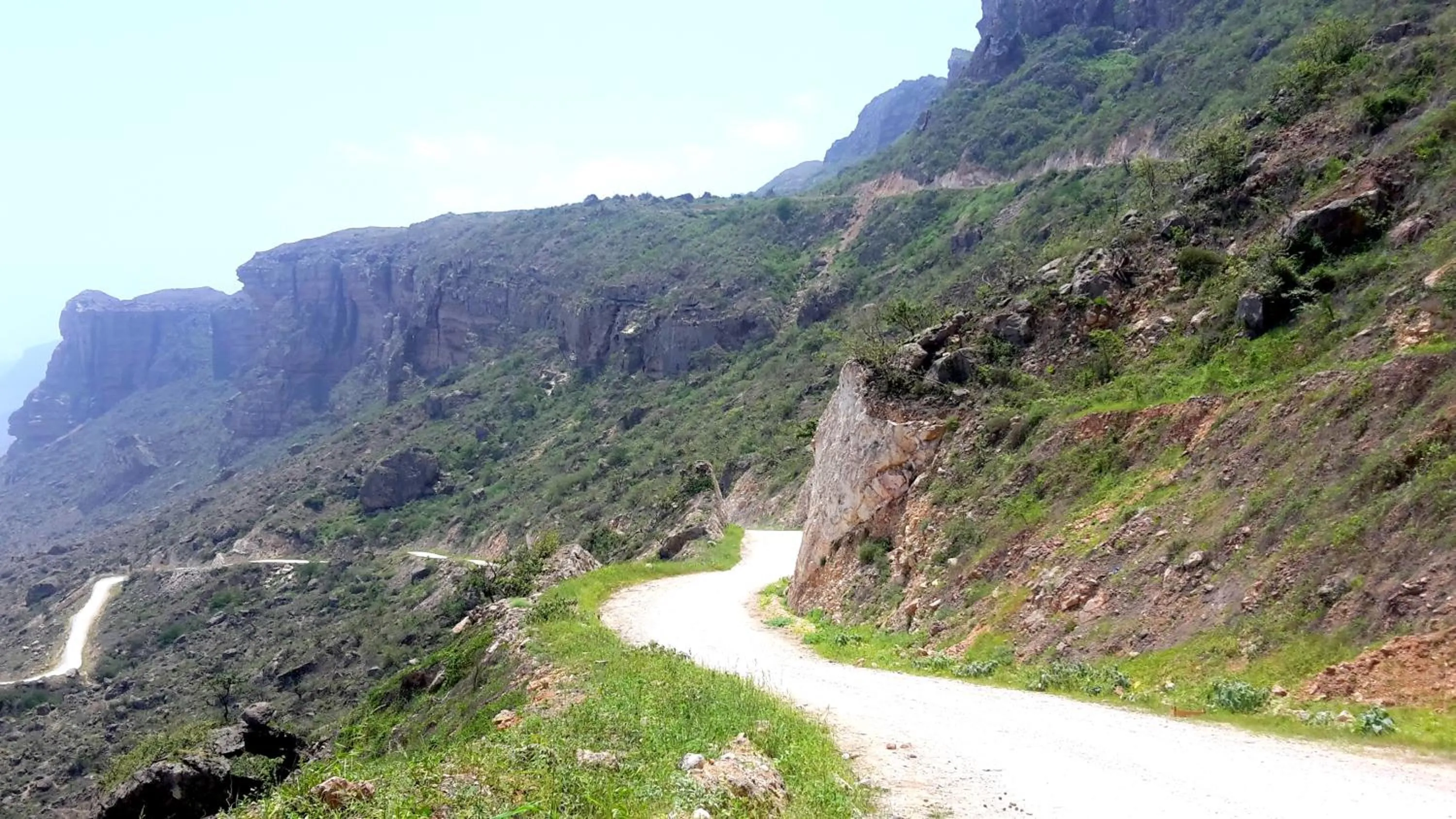 Natural landscape in Samharam Resort Salalah