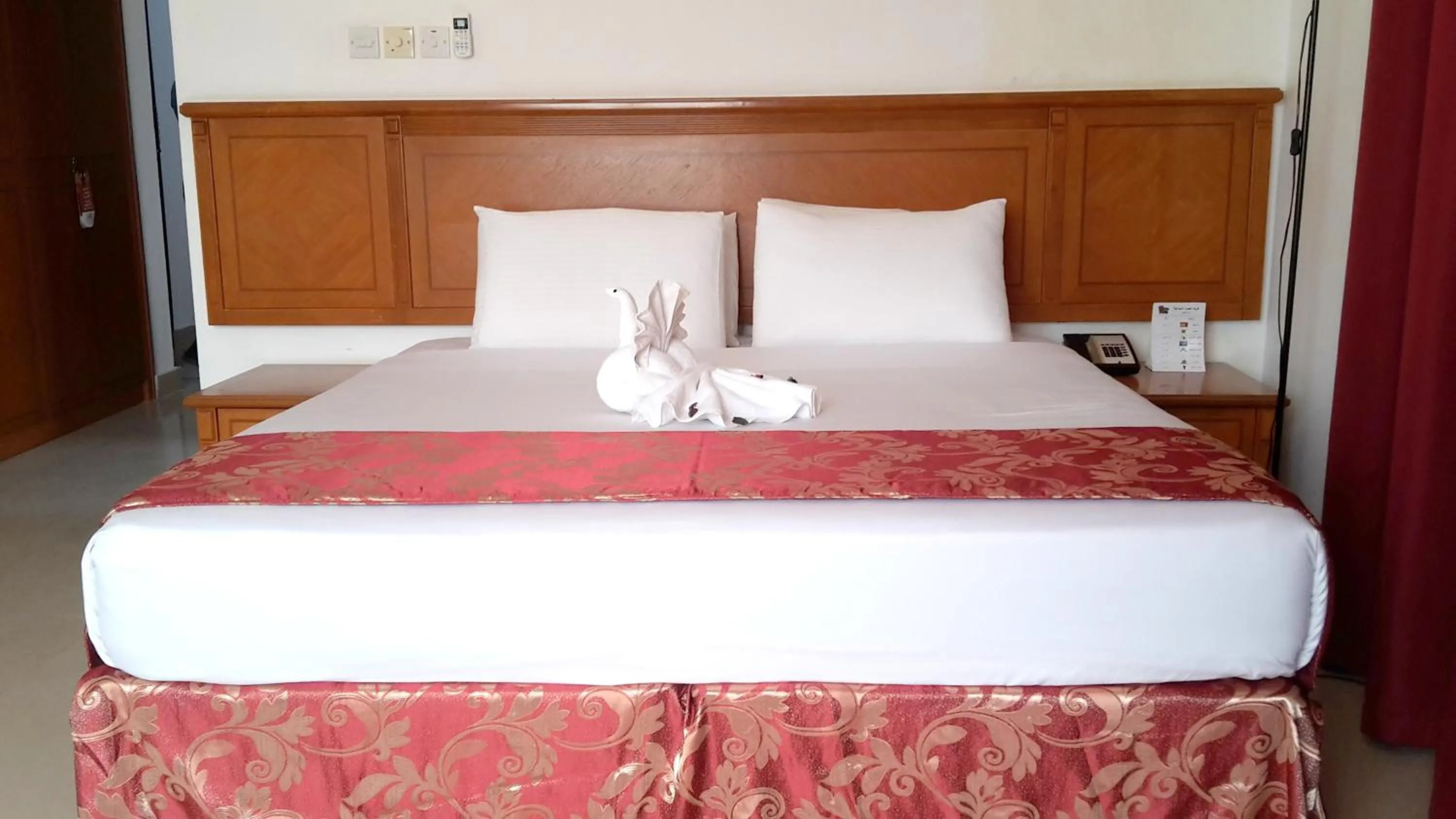 Bed in Samharam Resort Salalah