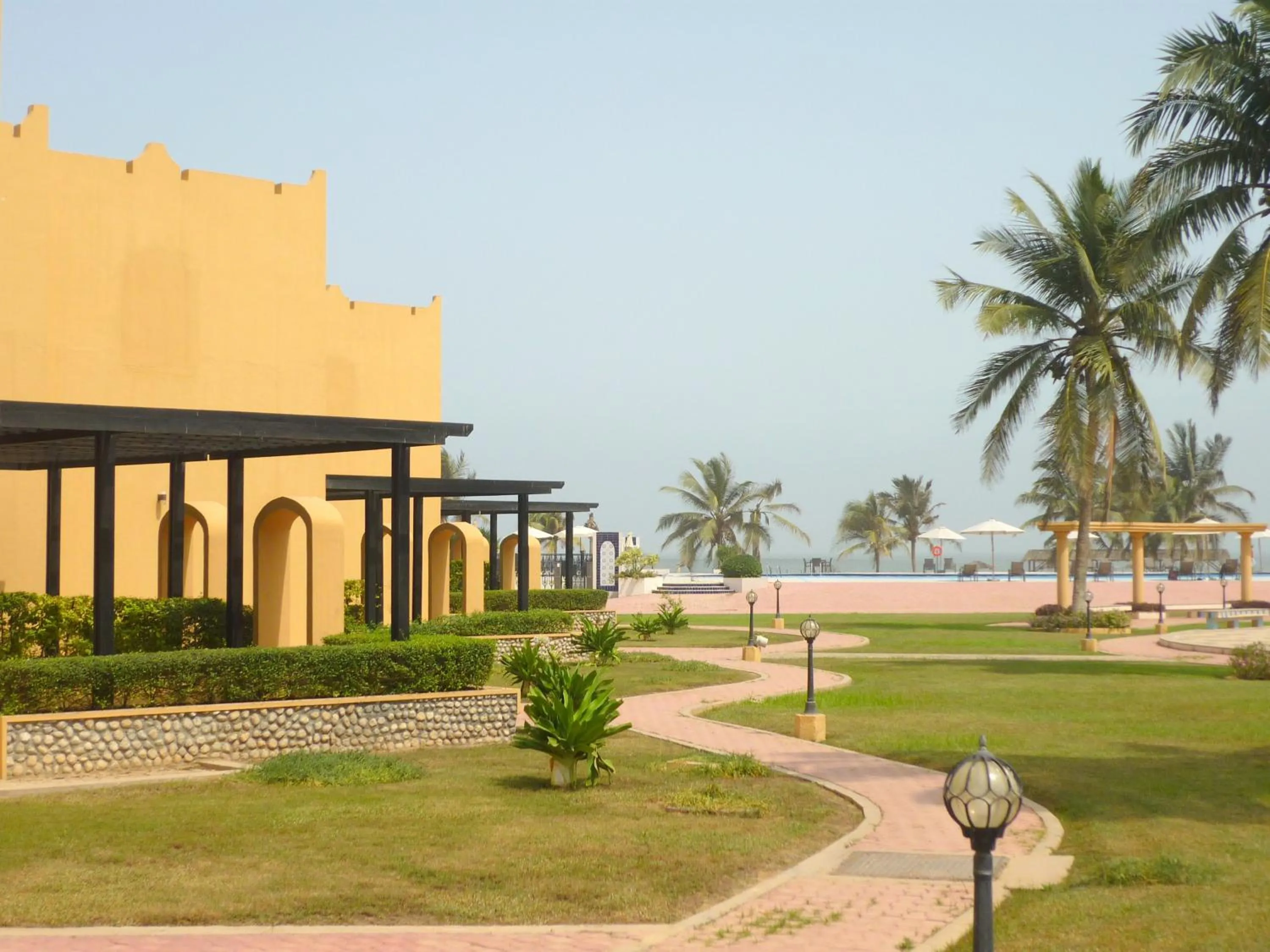 Garden in Samharam Resort Salalah