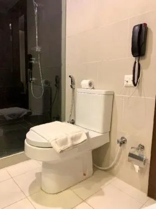 Toilet, Bathroom in Haffa House Salalah