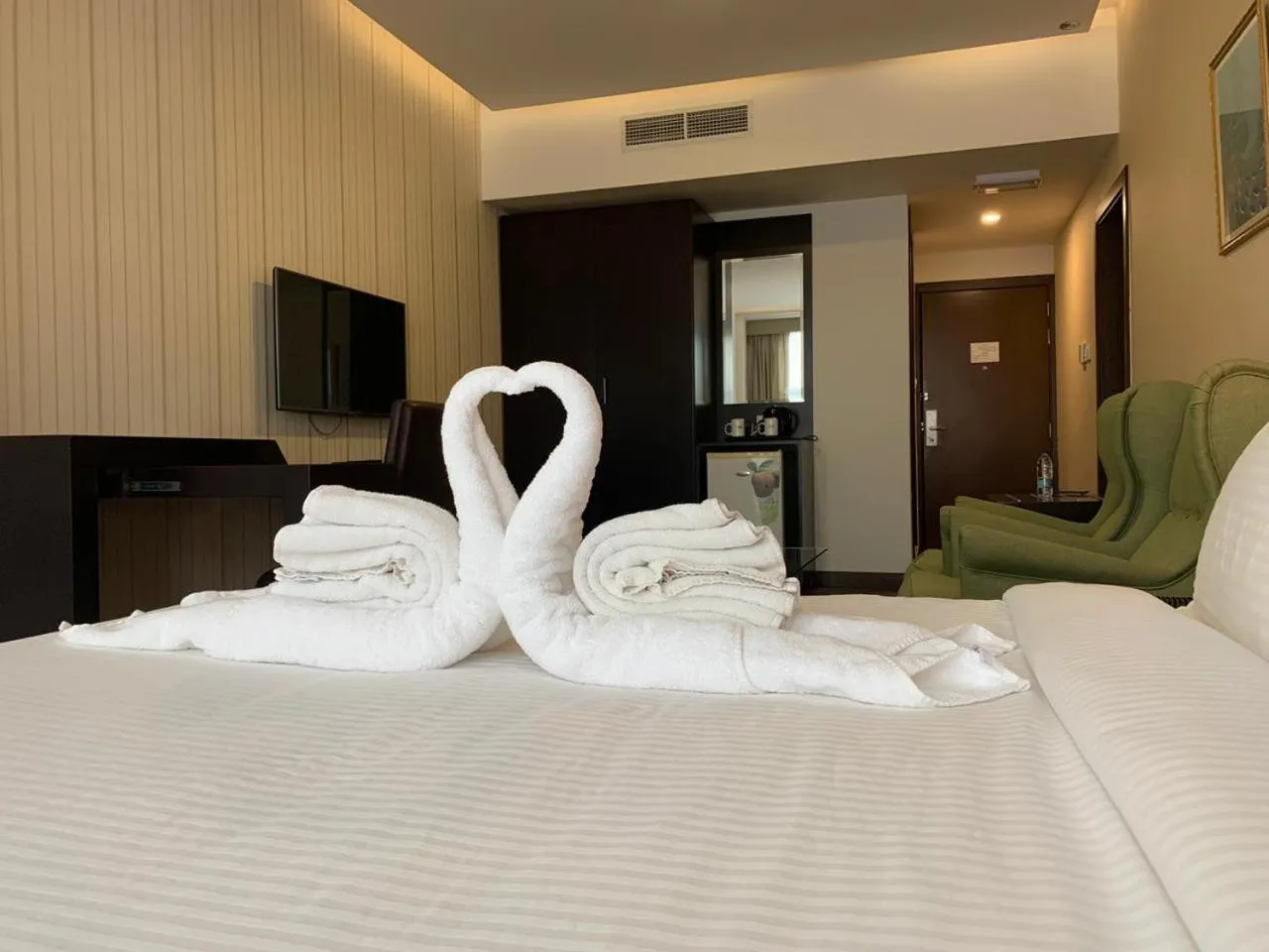 Bed in Haffa House Salalah