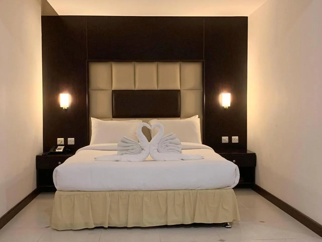 Bed in Haffa House Salalah