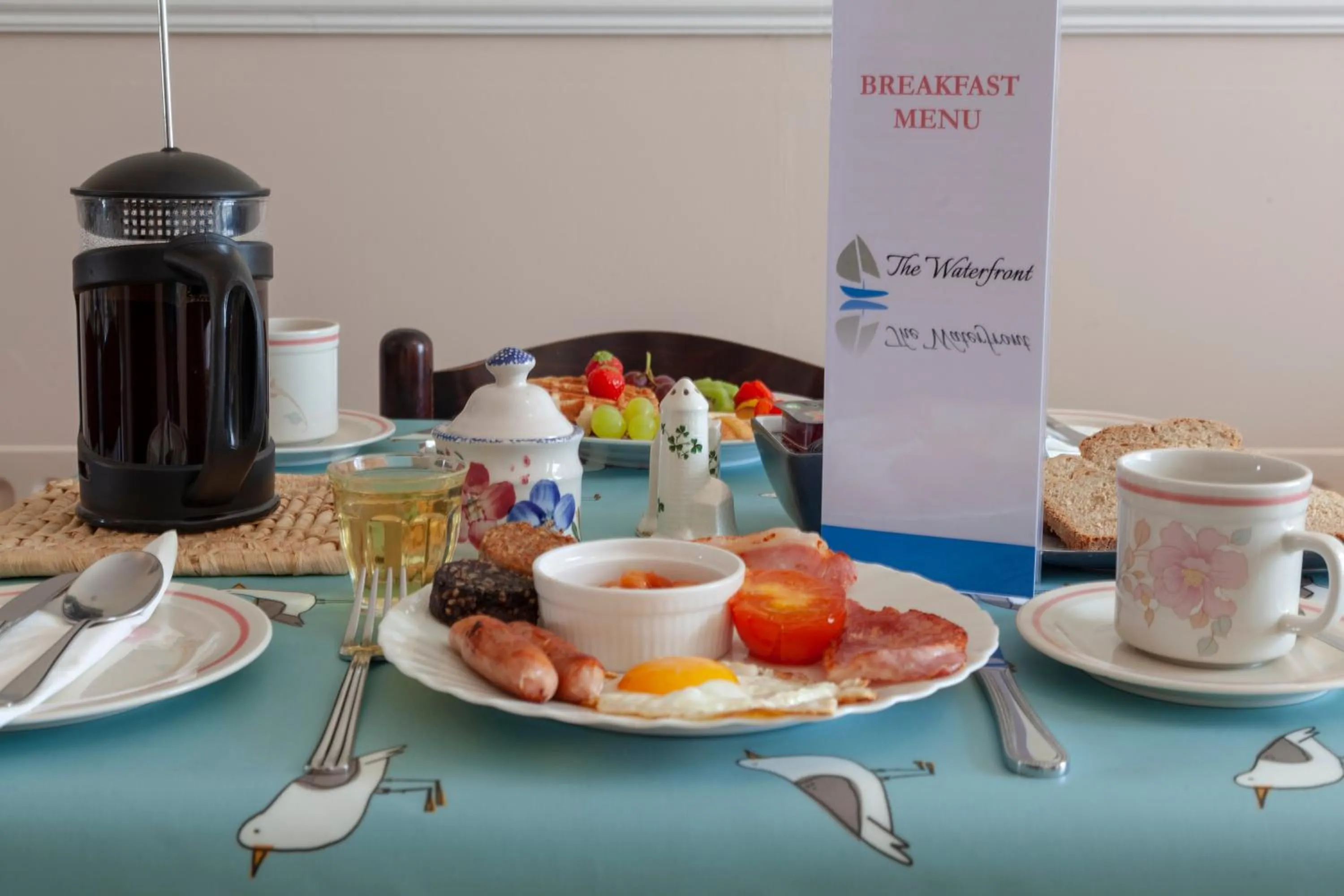 Food close-up in The Waterfront