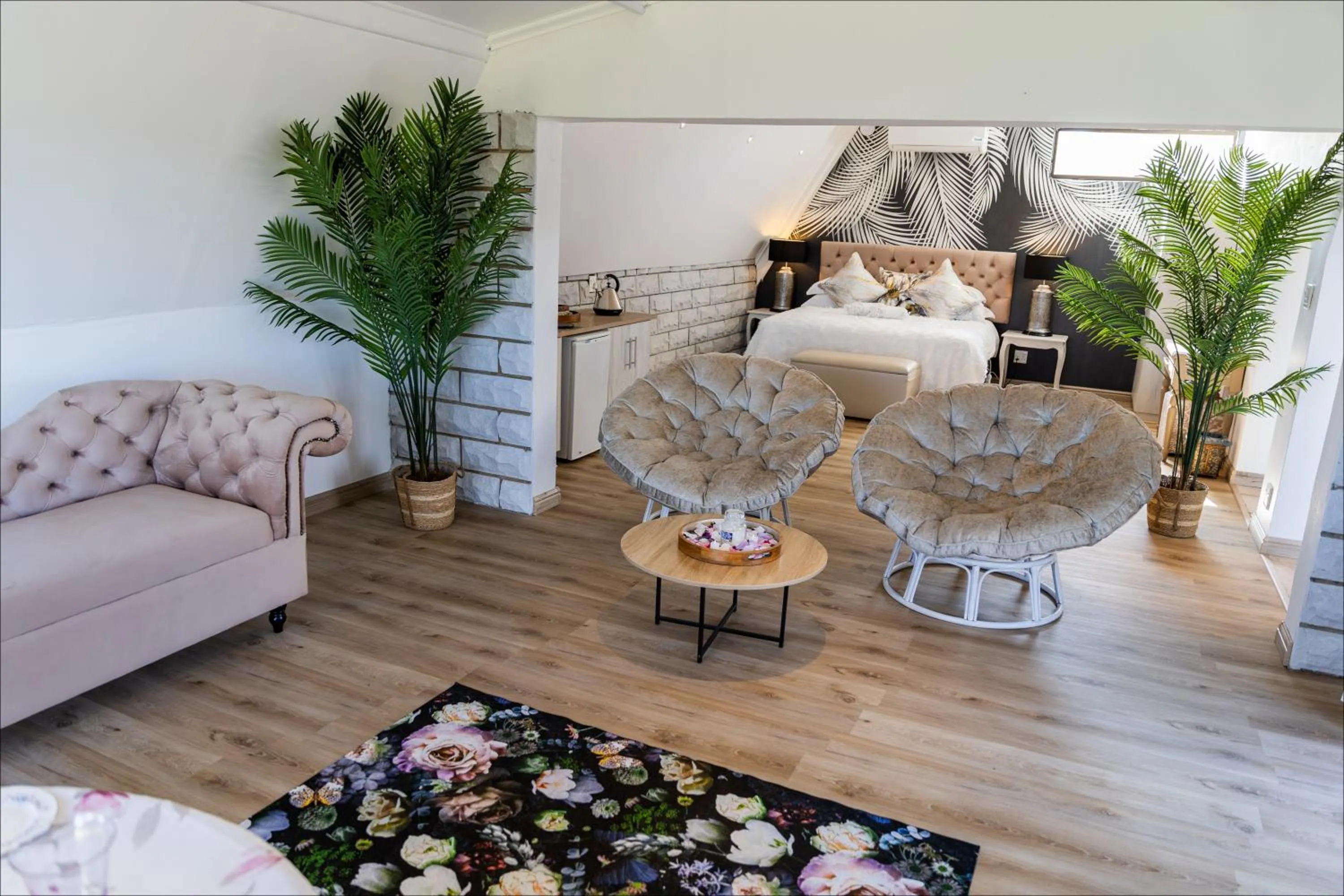 Seating area in Lavender Hill Country Estate and Wedding Venue