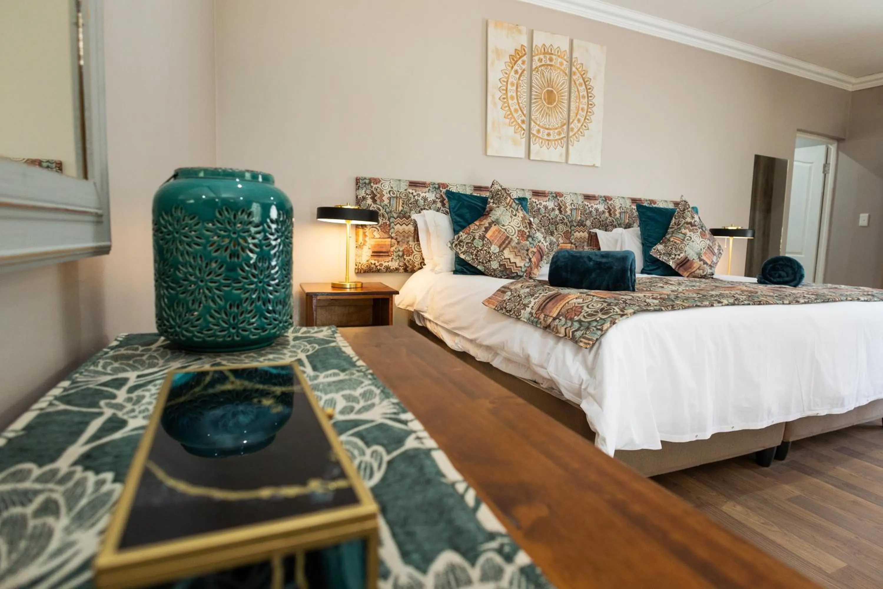 Bed in Lavender Hill Country Estate and Wedding Venue