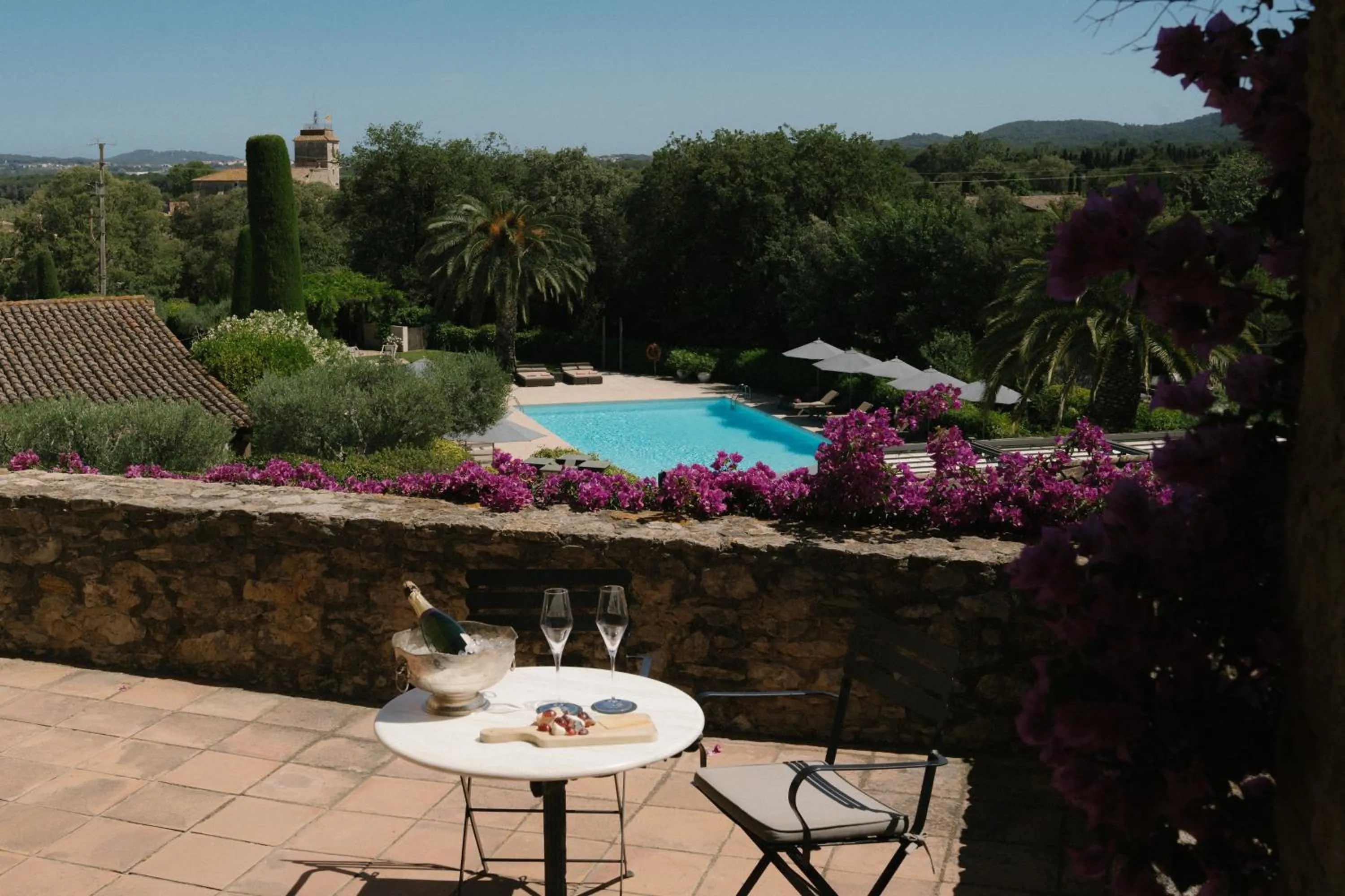 Balcony/Terrace in Mas de Torrent Hotel & Spa, Relais & Châteaux