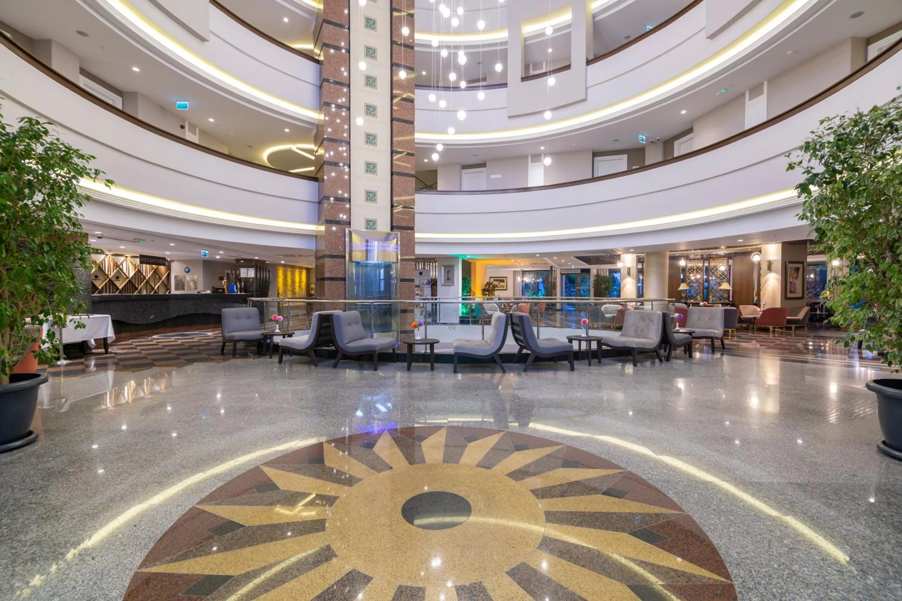 Lobby or reception in Fame Residence Goynuk