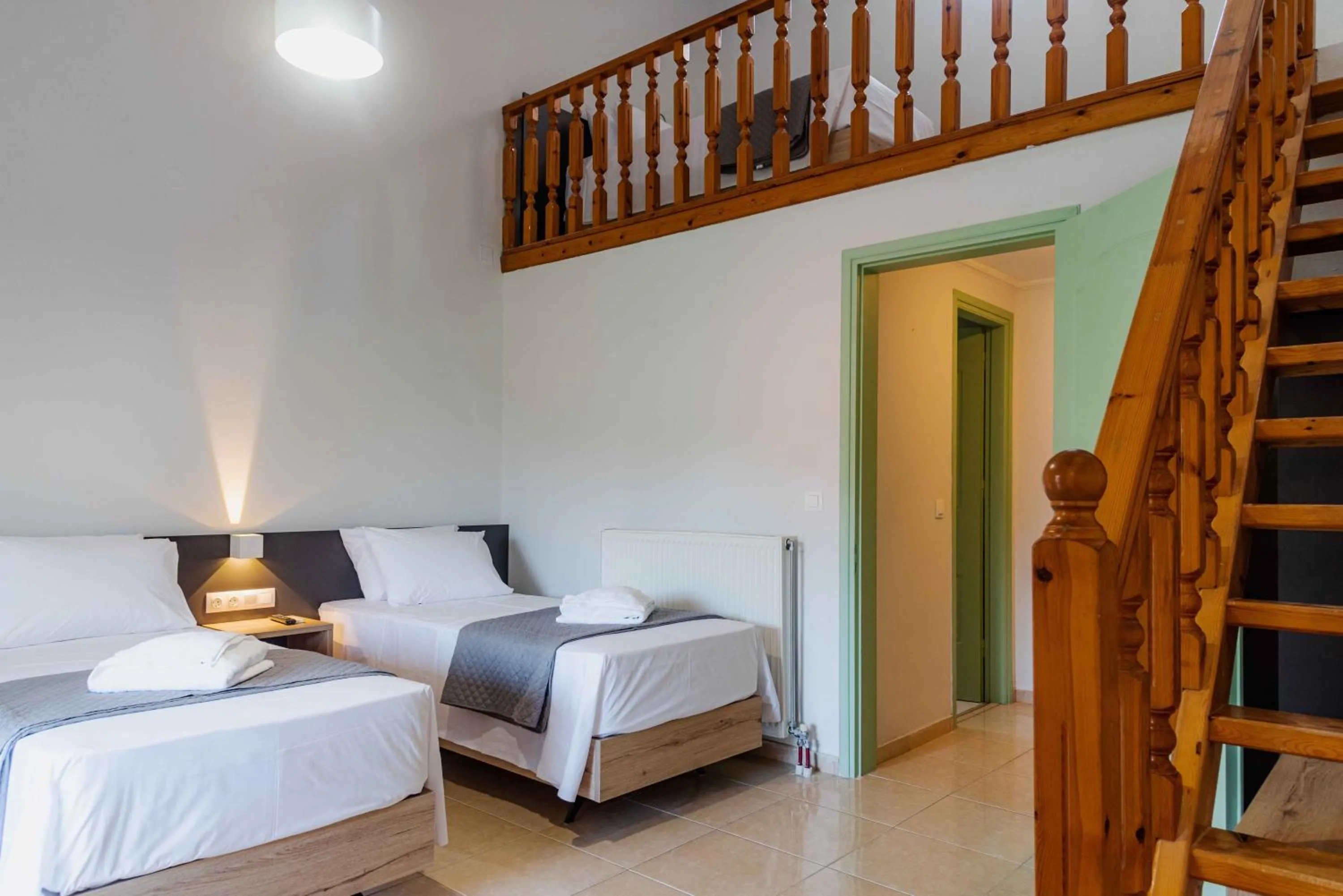 Bedroom, Bed in Riposo Studios & Apartments