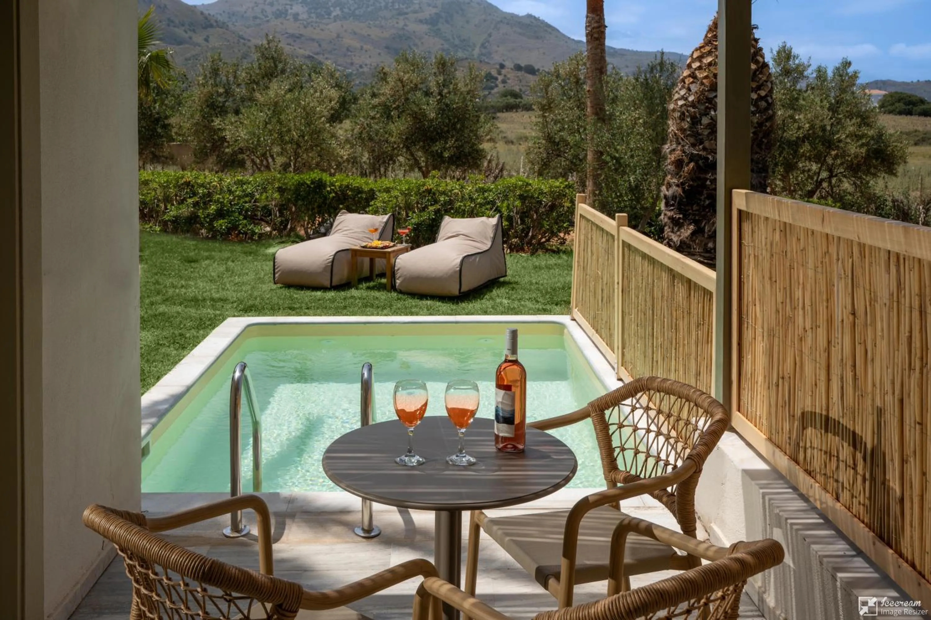 Patio in Georgioupolis Resort & Aqua Park