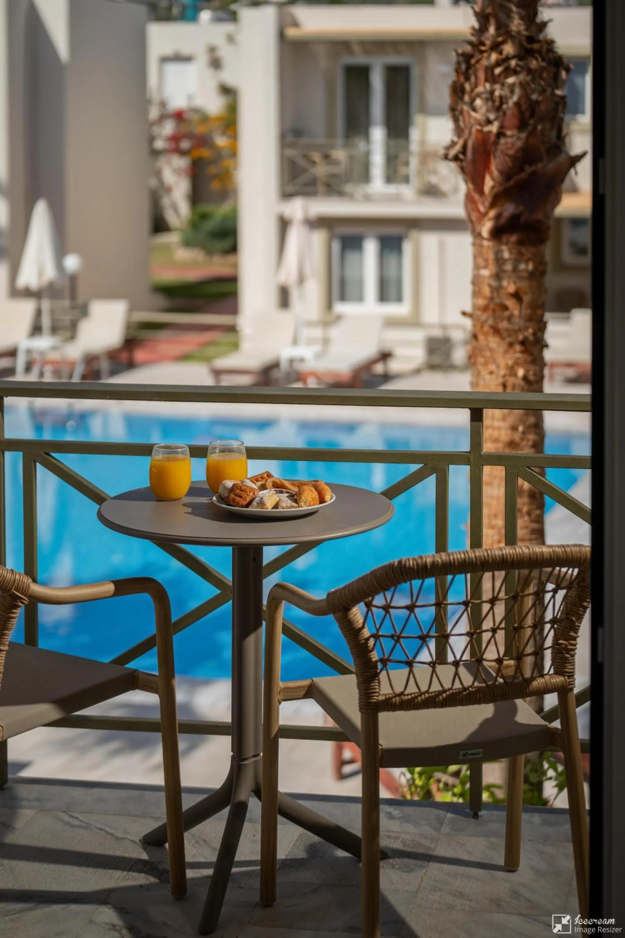 Balcony/Terrace in Georgioupolis Resort & Aqua Park