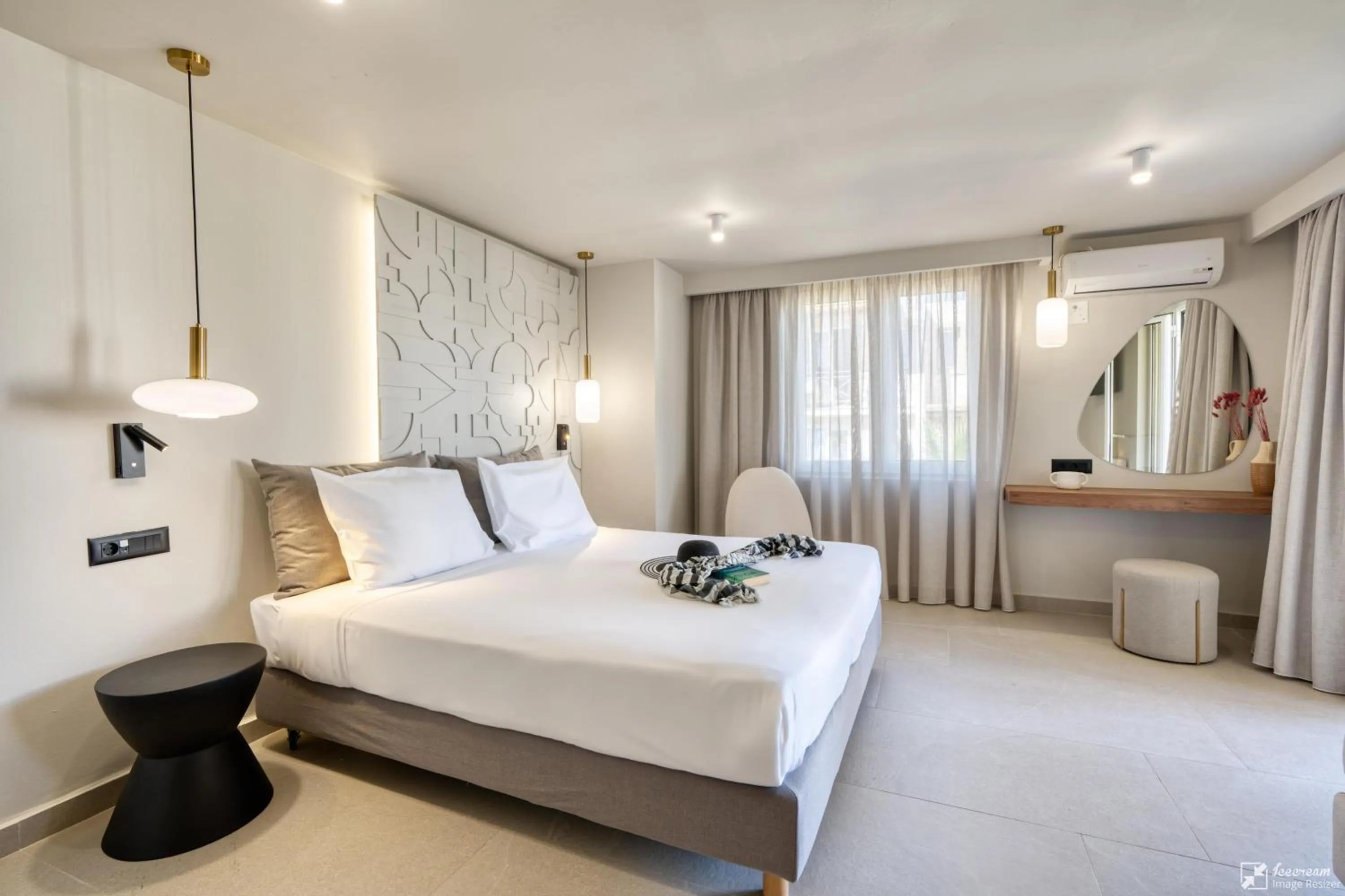 Bedroom, Bed in Georgioupolis Resort & Aqua Park