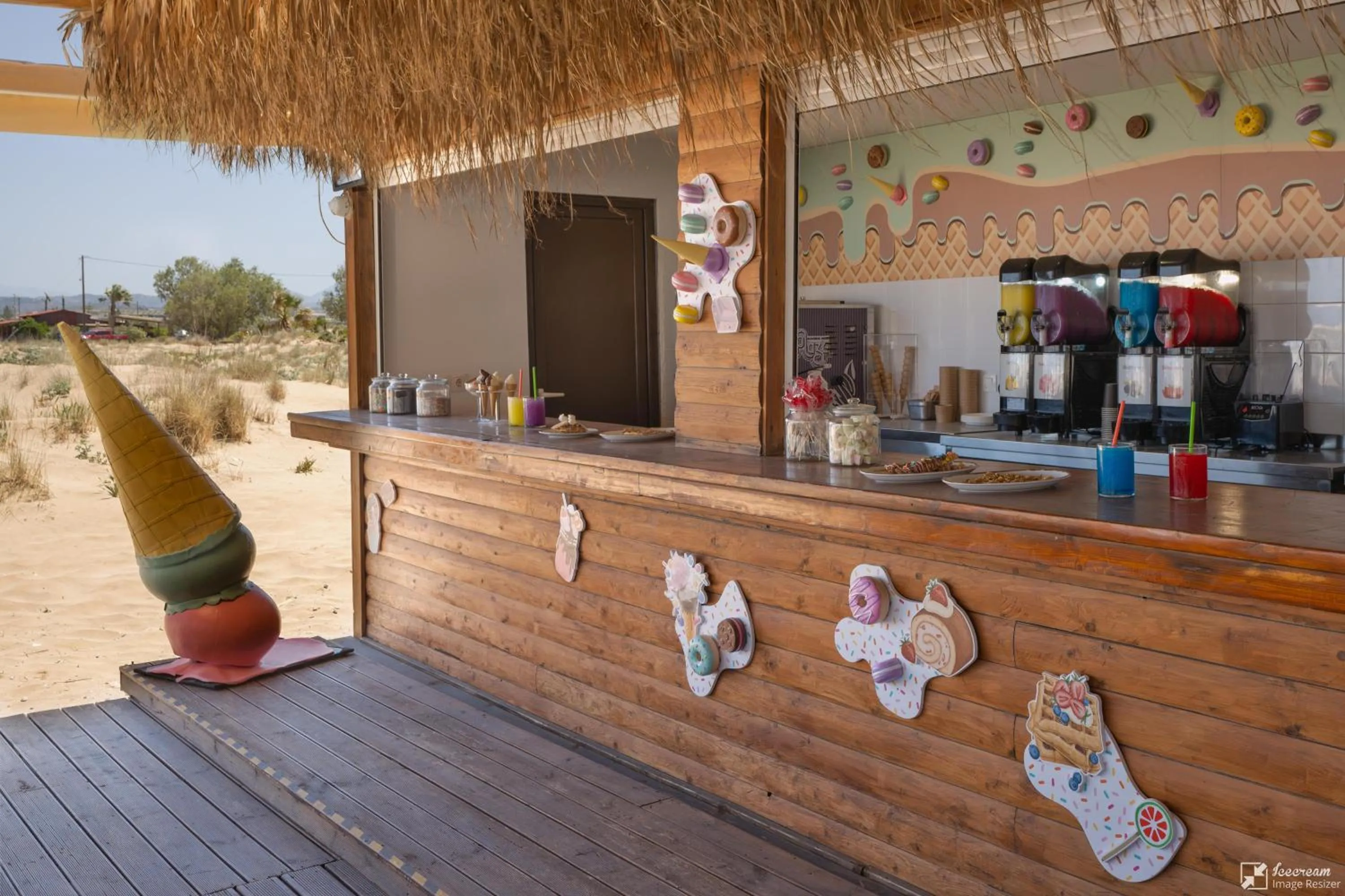 Food and drinks in Georgioupolis Resort & Aqua Park