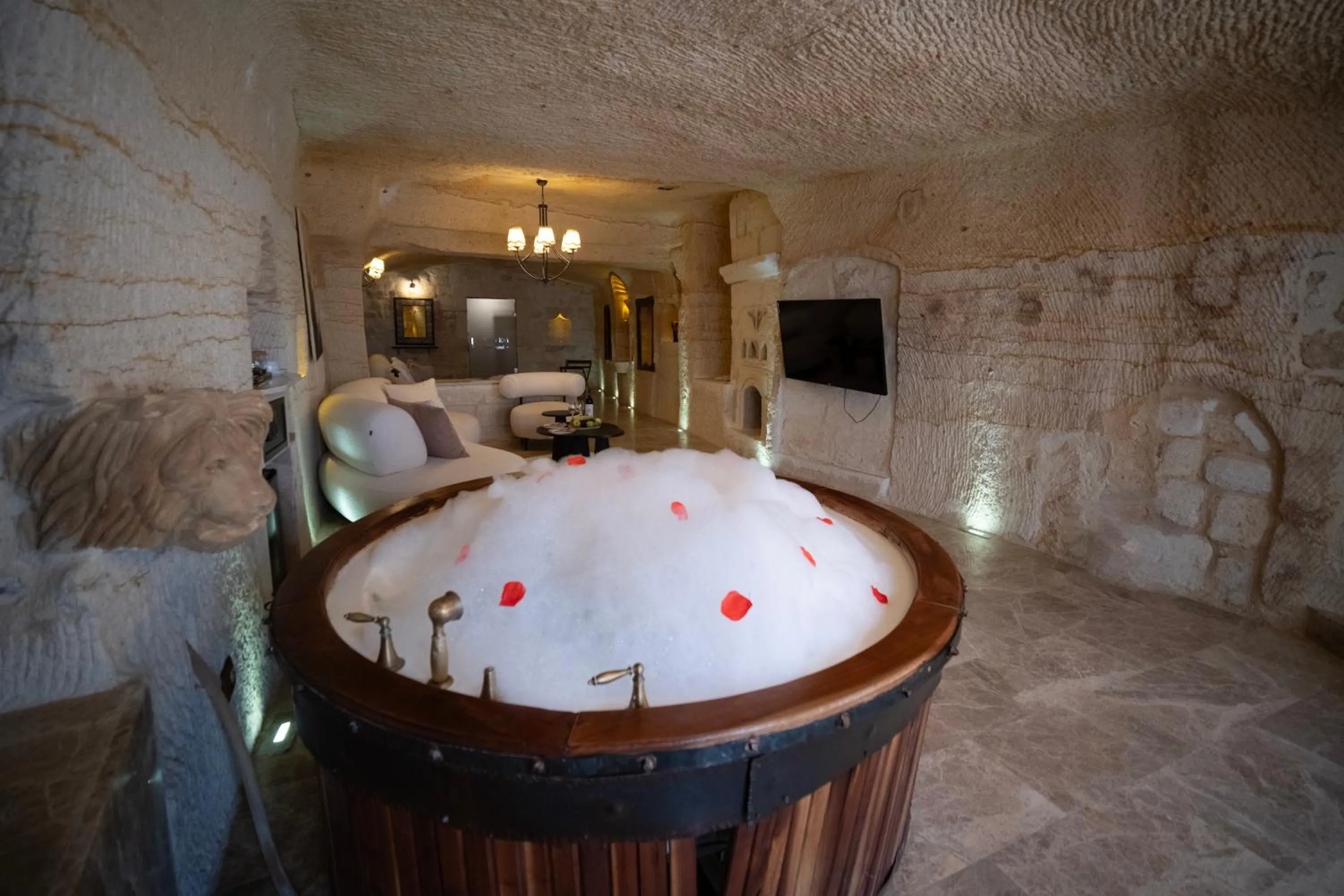 Bath in Urgup Evi Cave Hotel