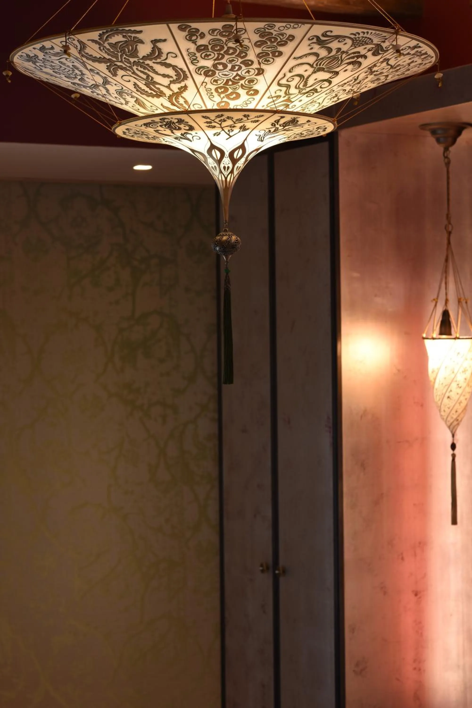 Decorative detail in Santa Croce Boutique Hotel