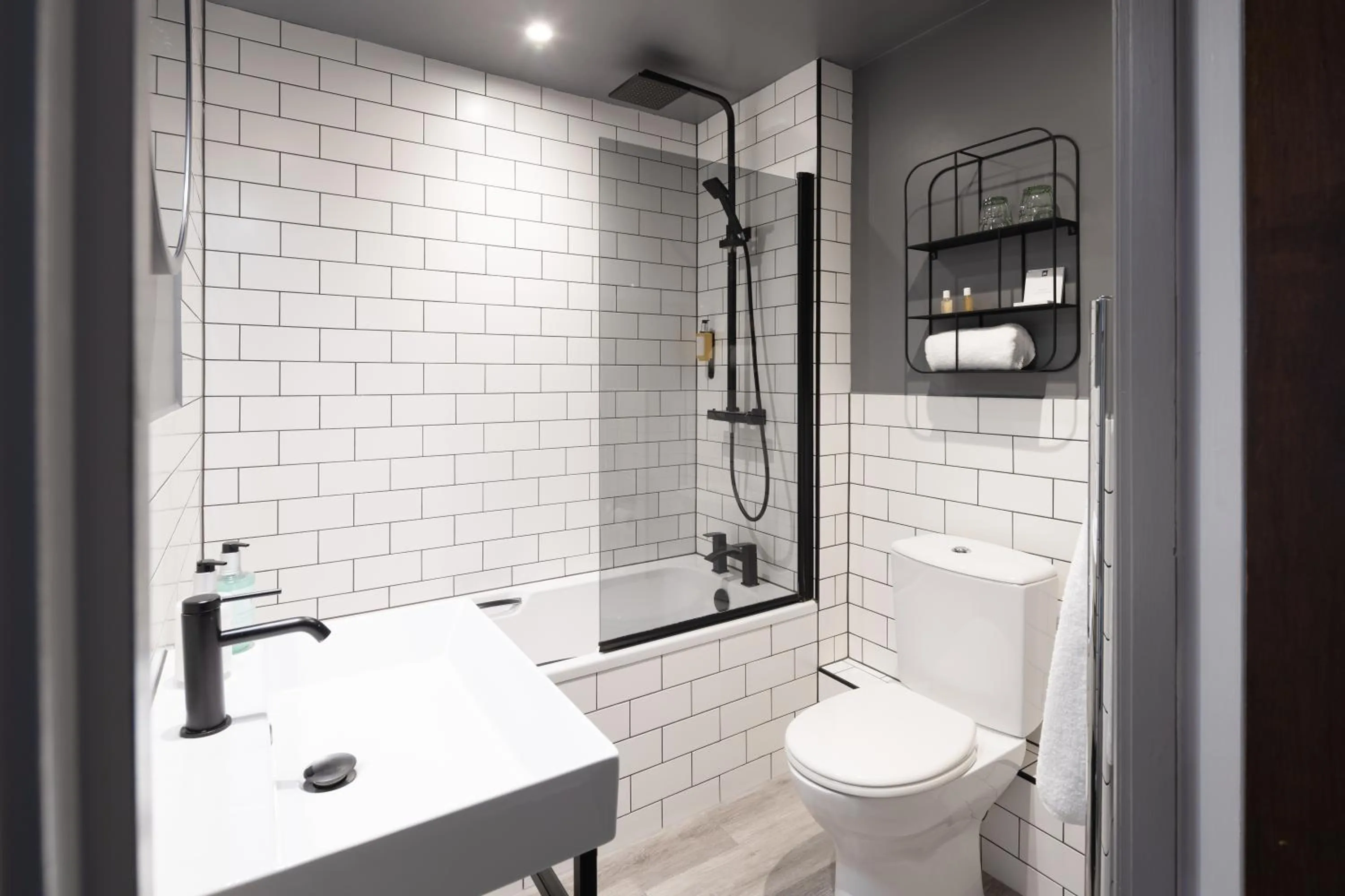 Bathroom in The Churchill Hotel