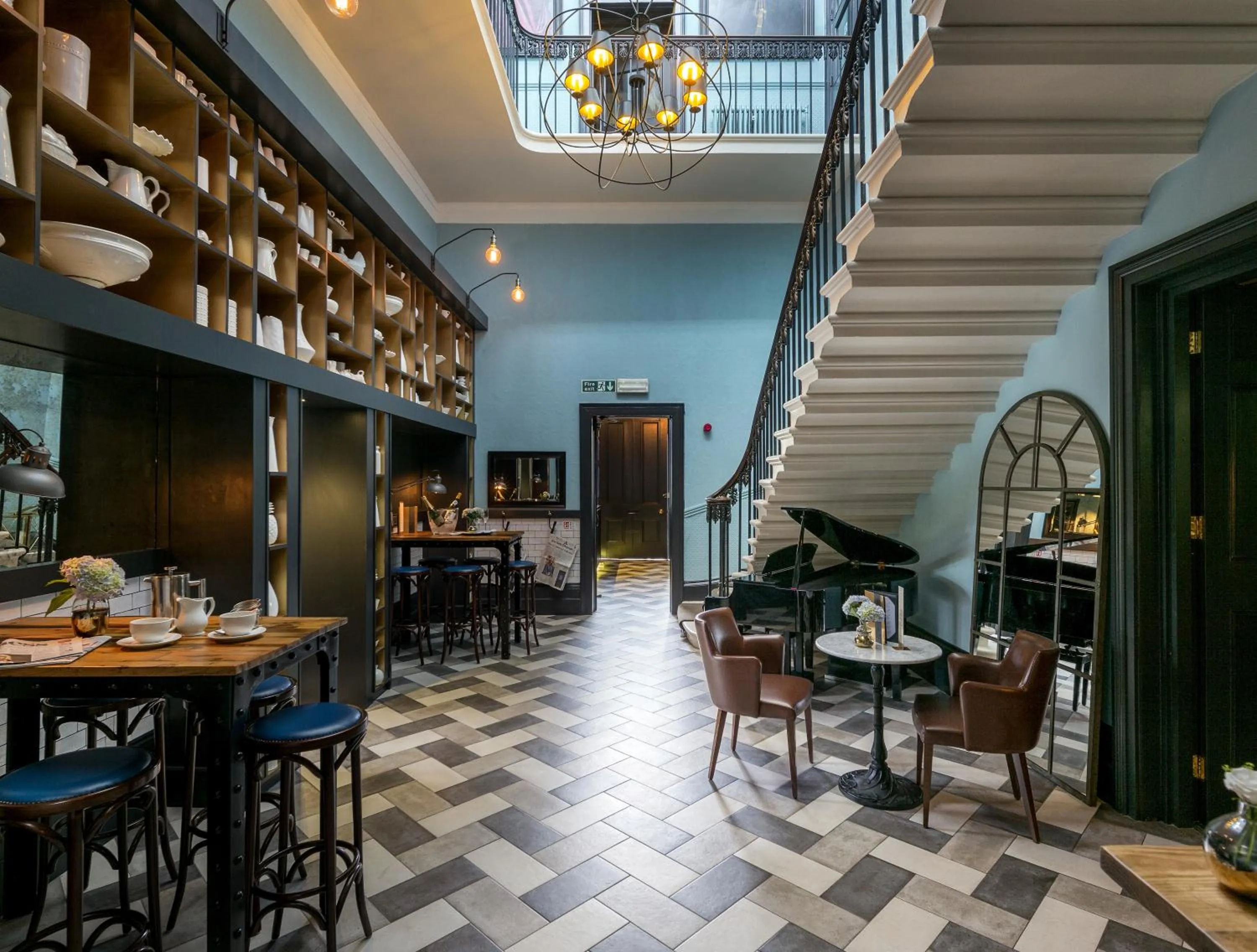 English/Irish breakfast in The Churchill Hotel