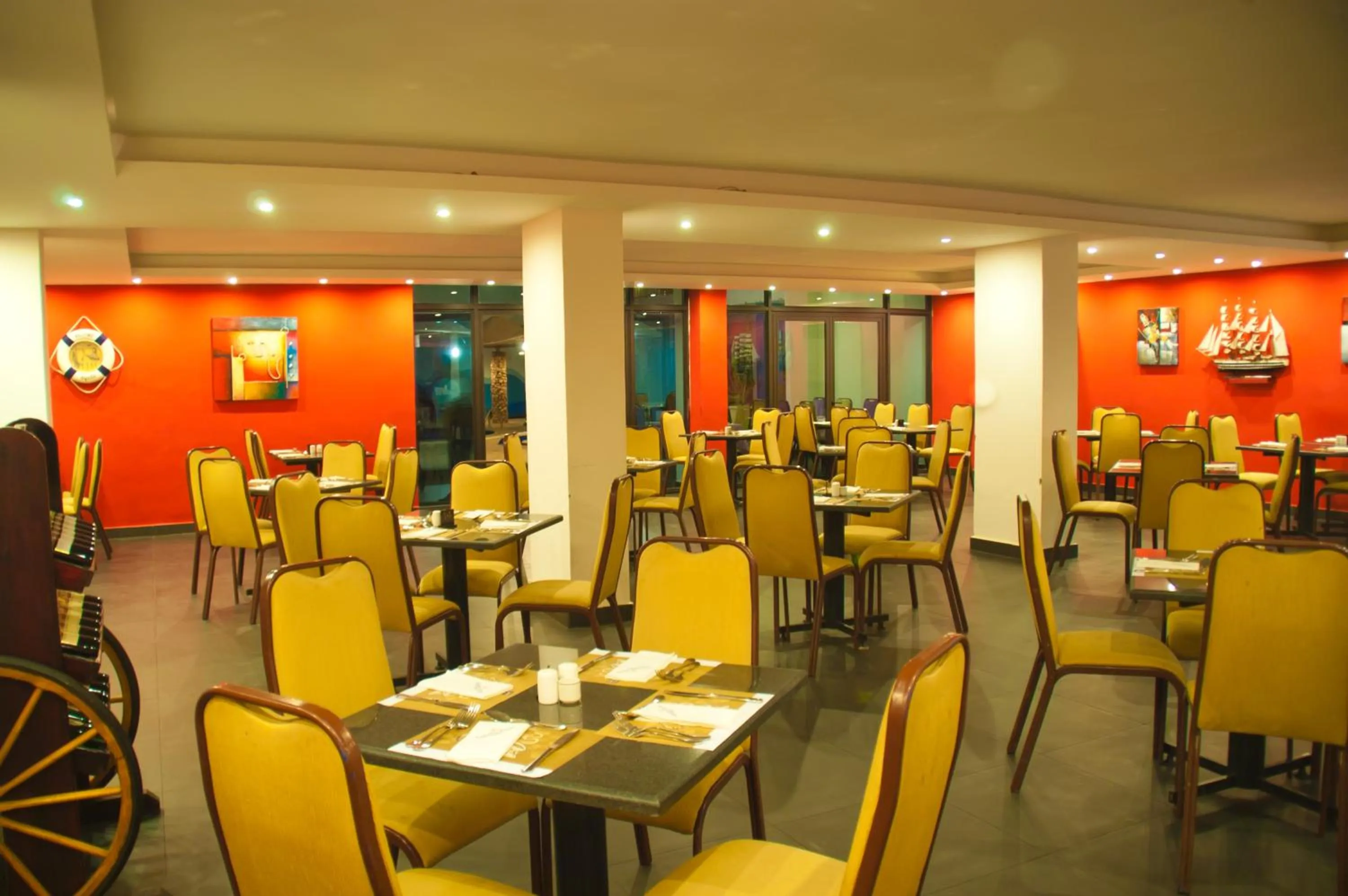 Buffet breakfast in Mina Hotel