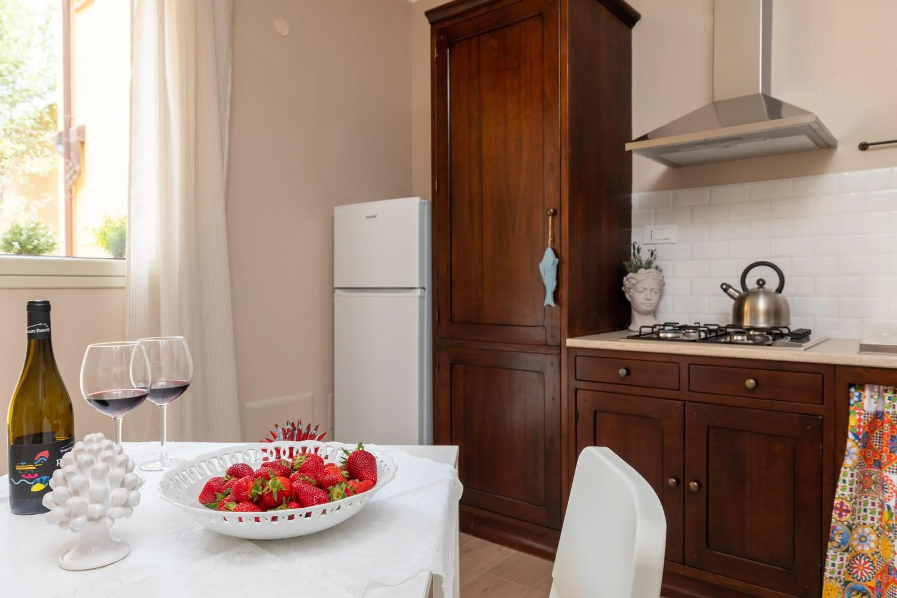 Kitchen or kitchenette in B&B Medusa