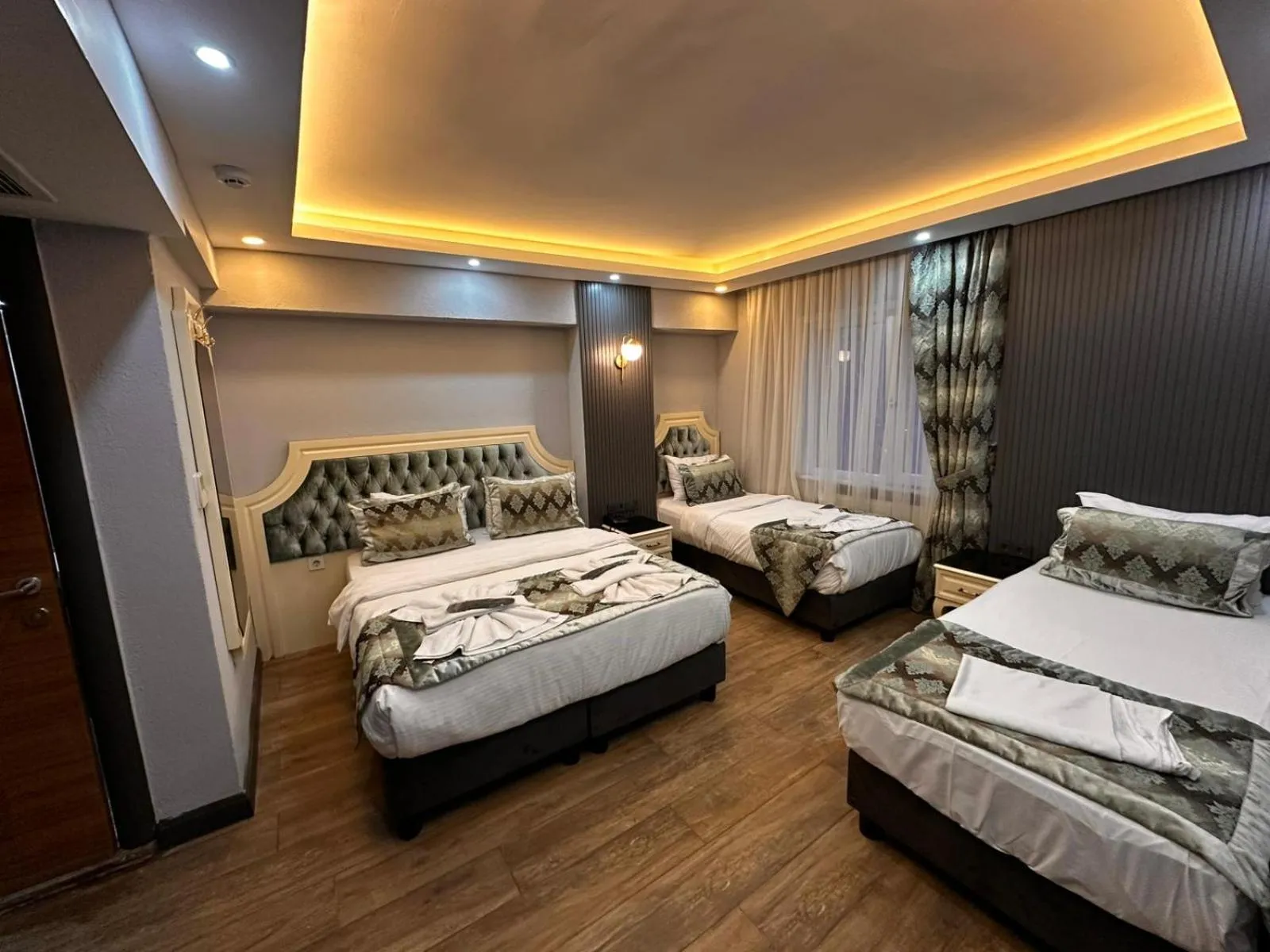 Bed in Sirkeci Ersu Hotel & SPA