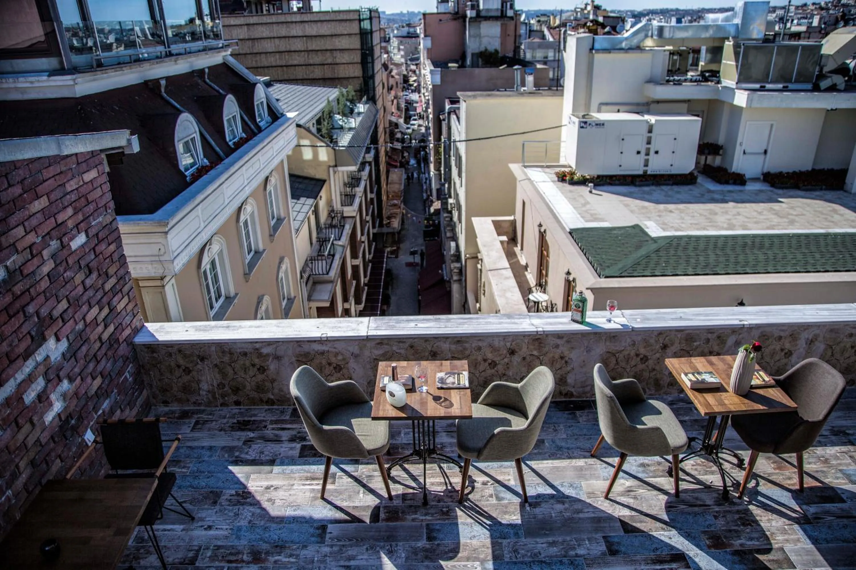 Patio in Sirkeci Ersu Hotel & SPA