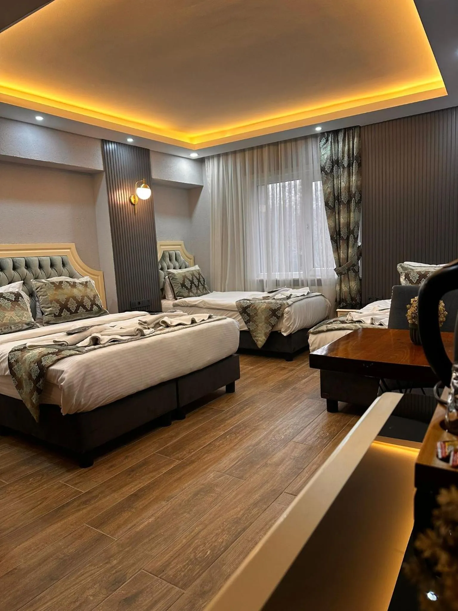 Bed in Sirkeci Ersu Hotel & SPA