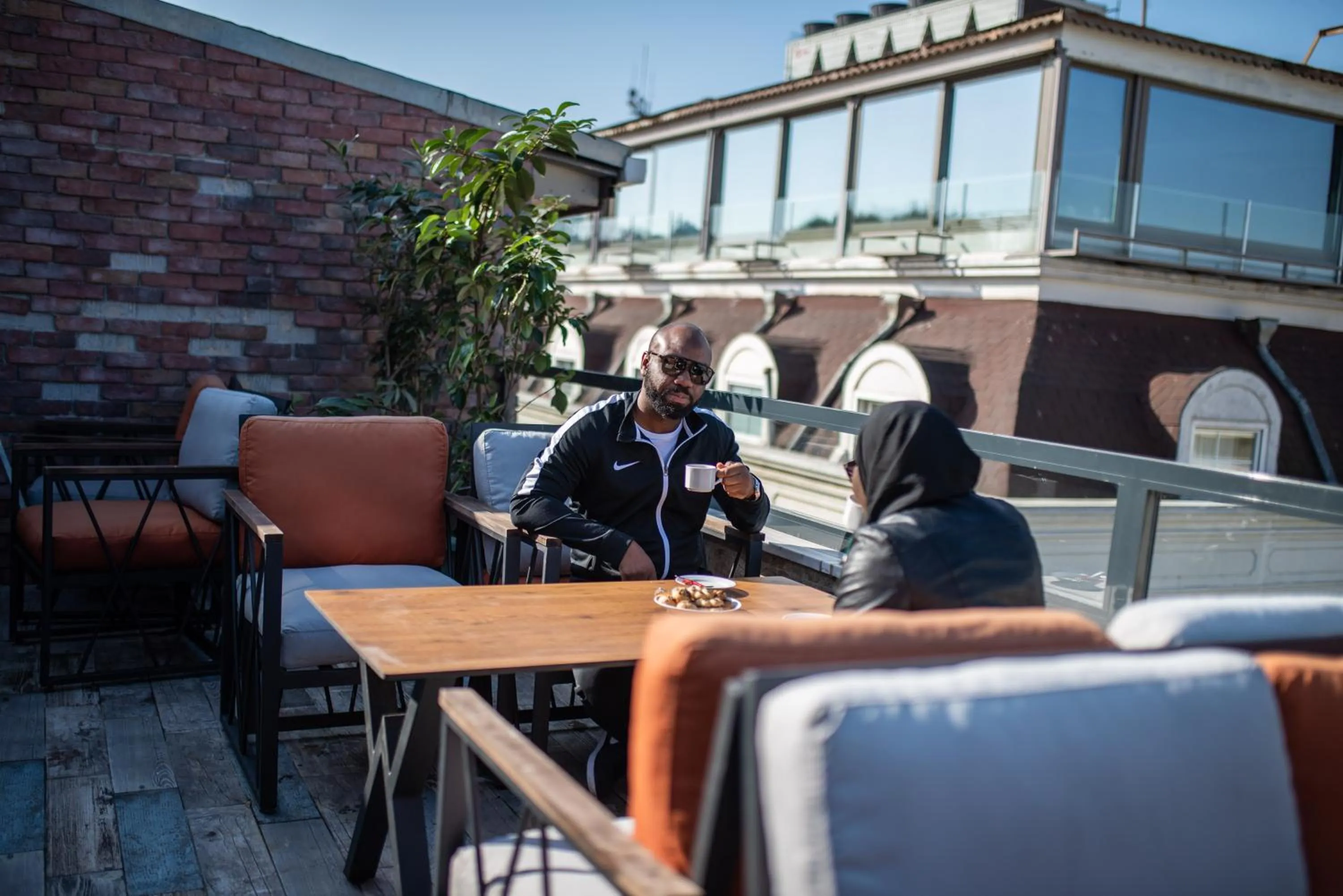 Patio in Sirkeci Ersu Hotel & SPA