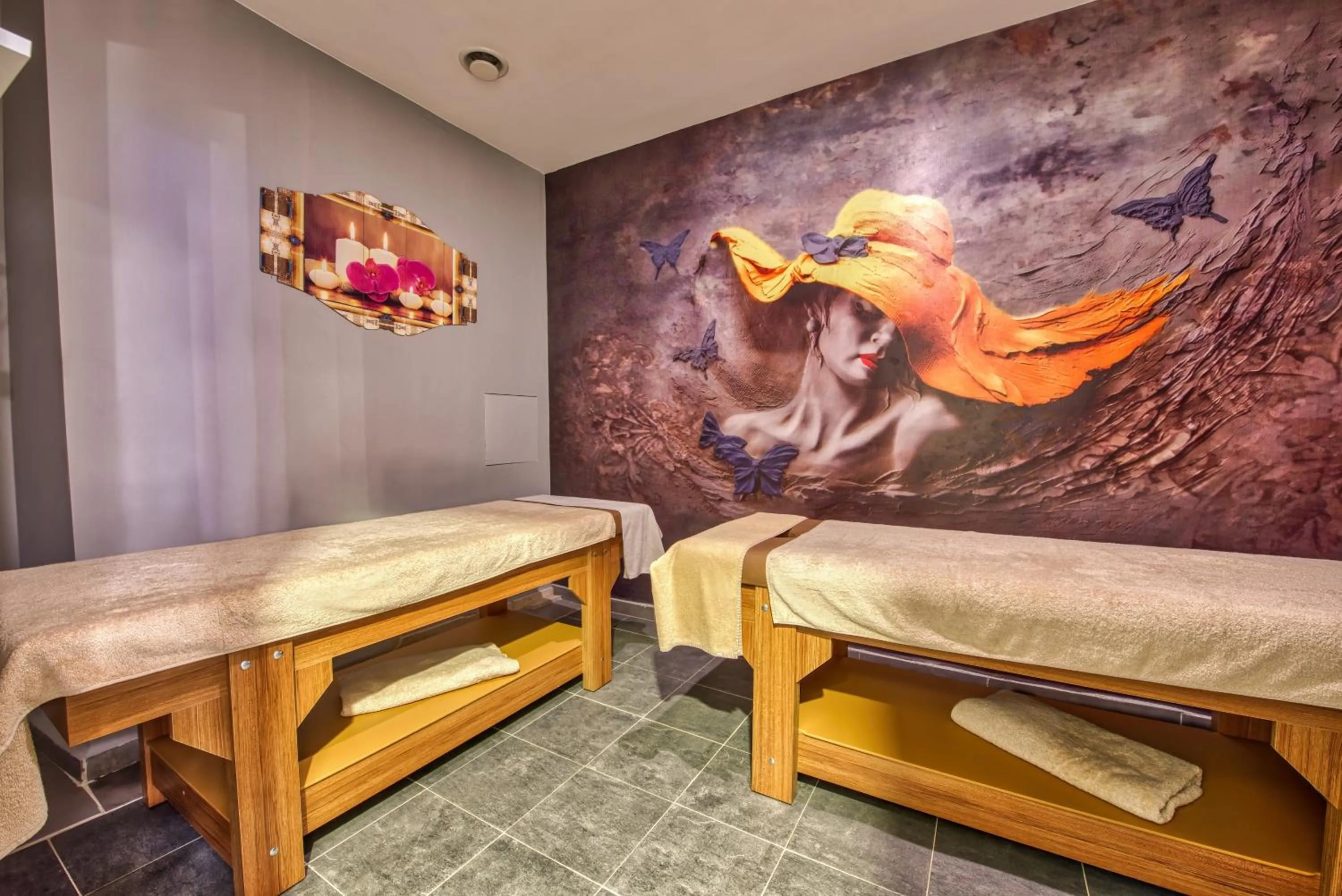 Sauna, Bed in Sirkeci Ersu Hotel & SPA