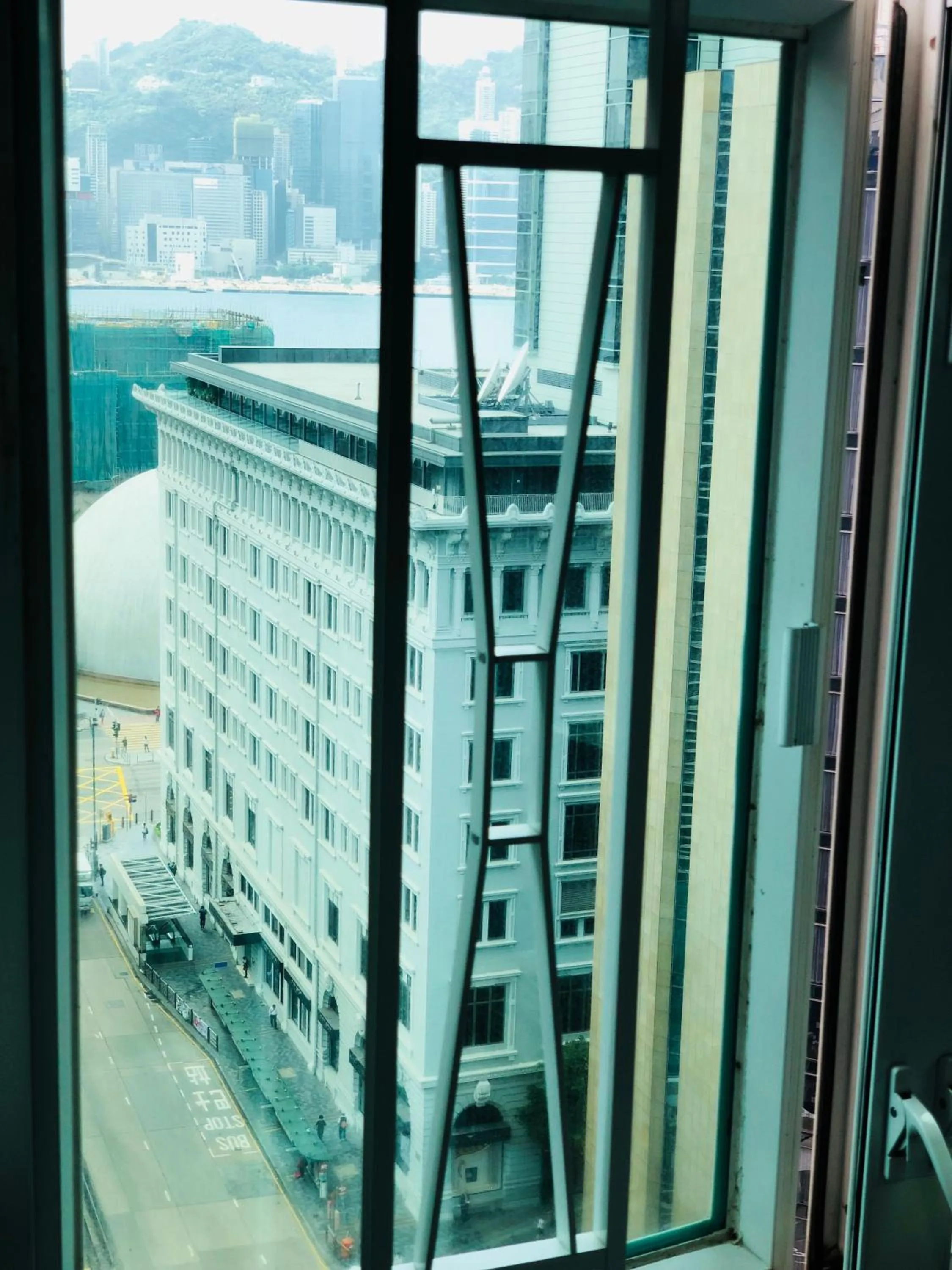 City view in Delta Lounge