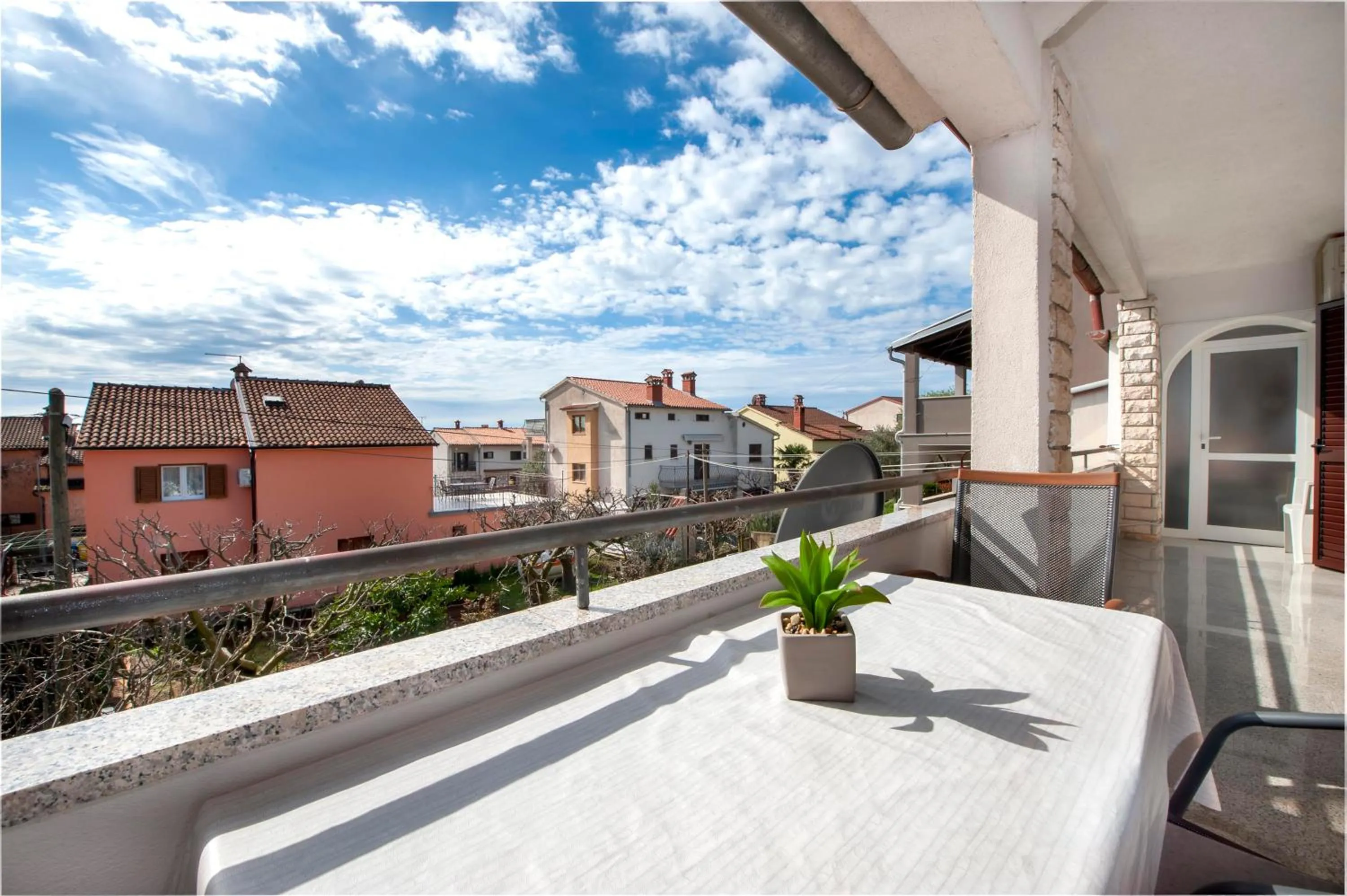 Balcony/Terrace in Apartments Divna