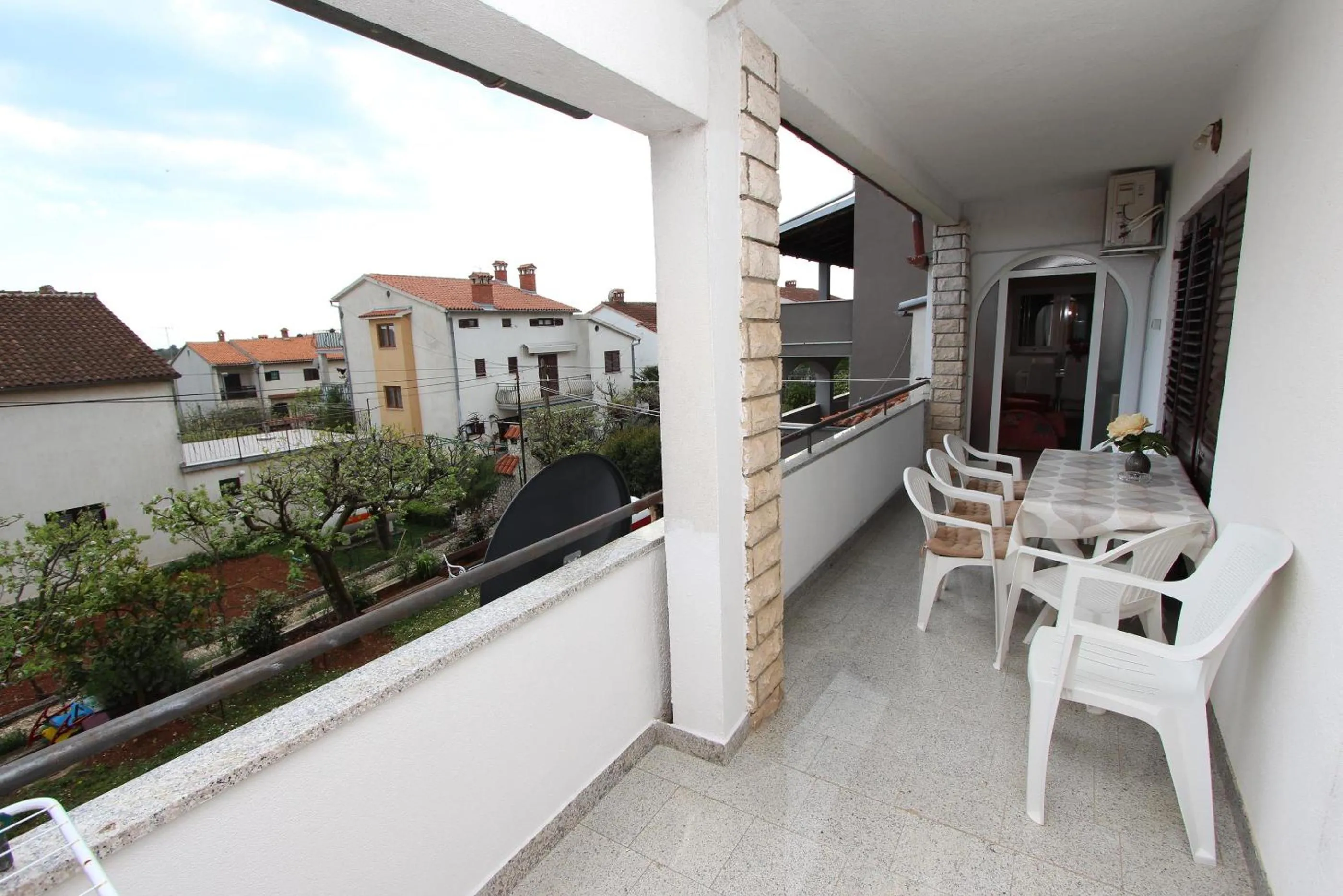 Balcony/Terrace in Apartments Divna