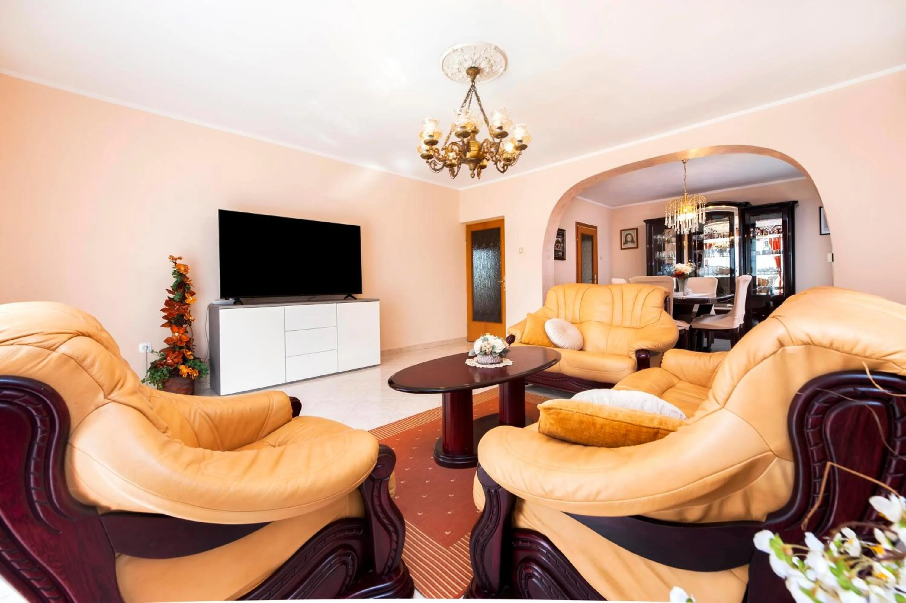 Living room in Apartments Divna