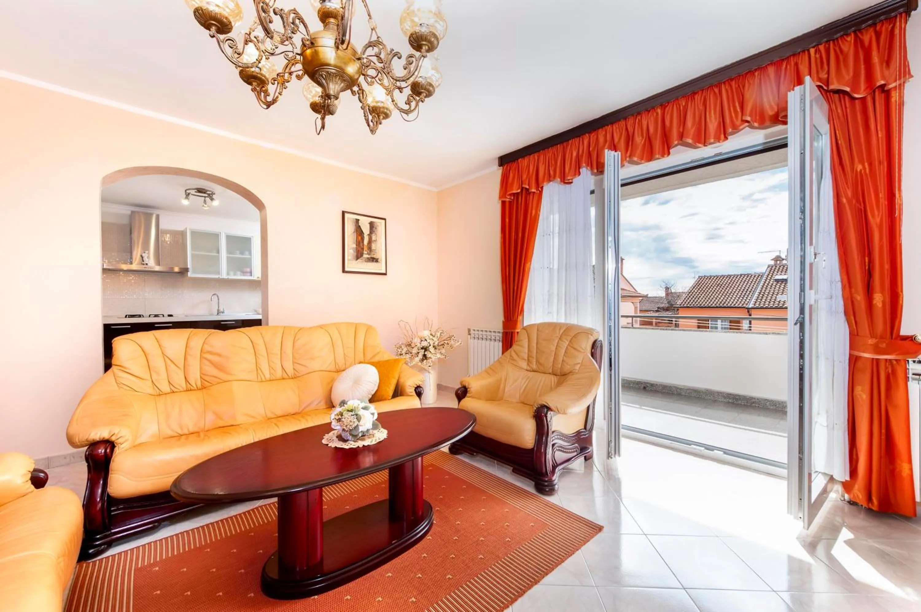 Living room in Apartments Divna