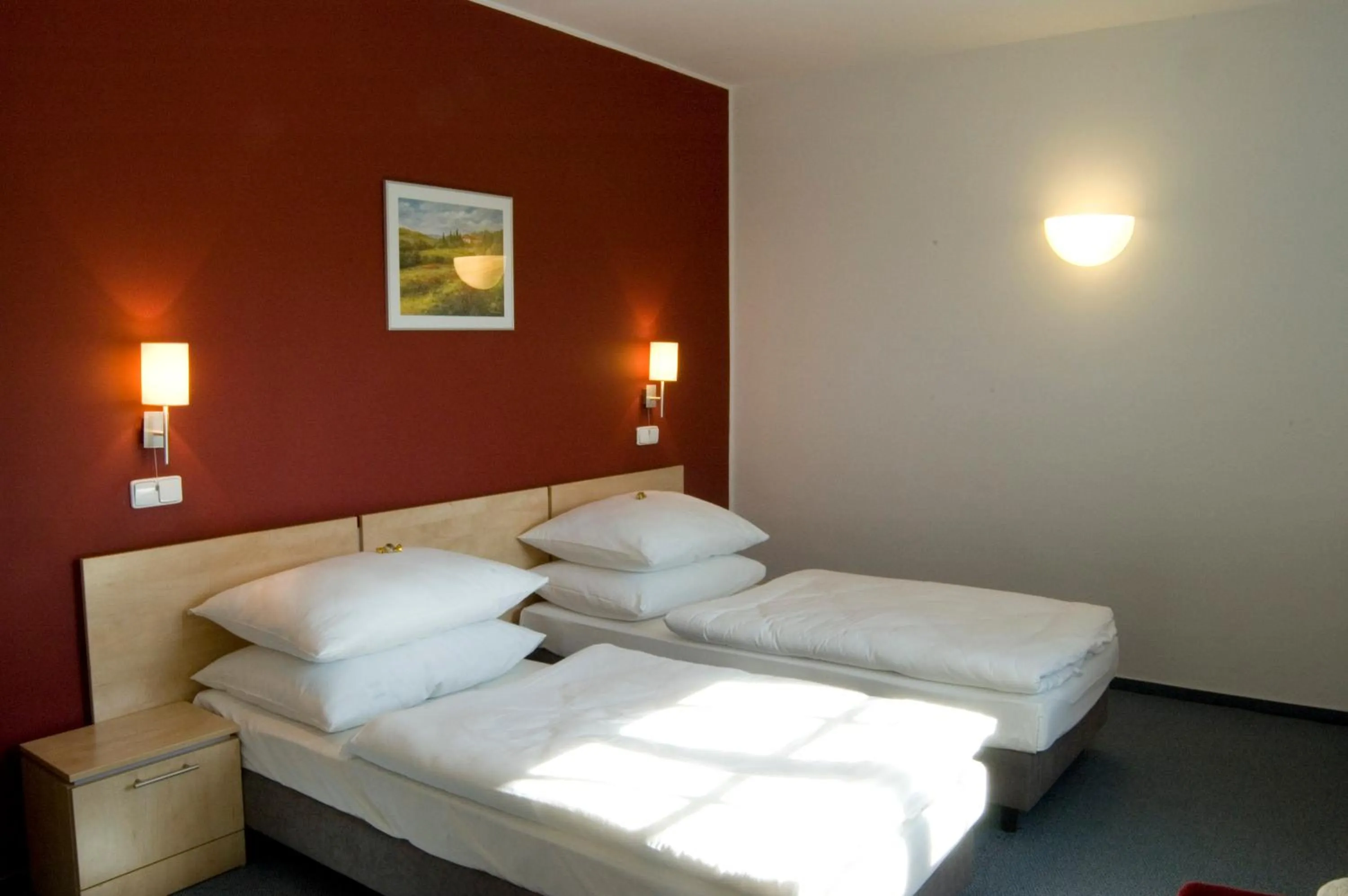 Photo of the whole room, Bed in Hotel Chvalská Tvrz