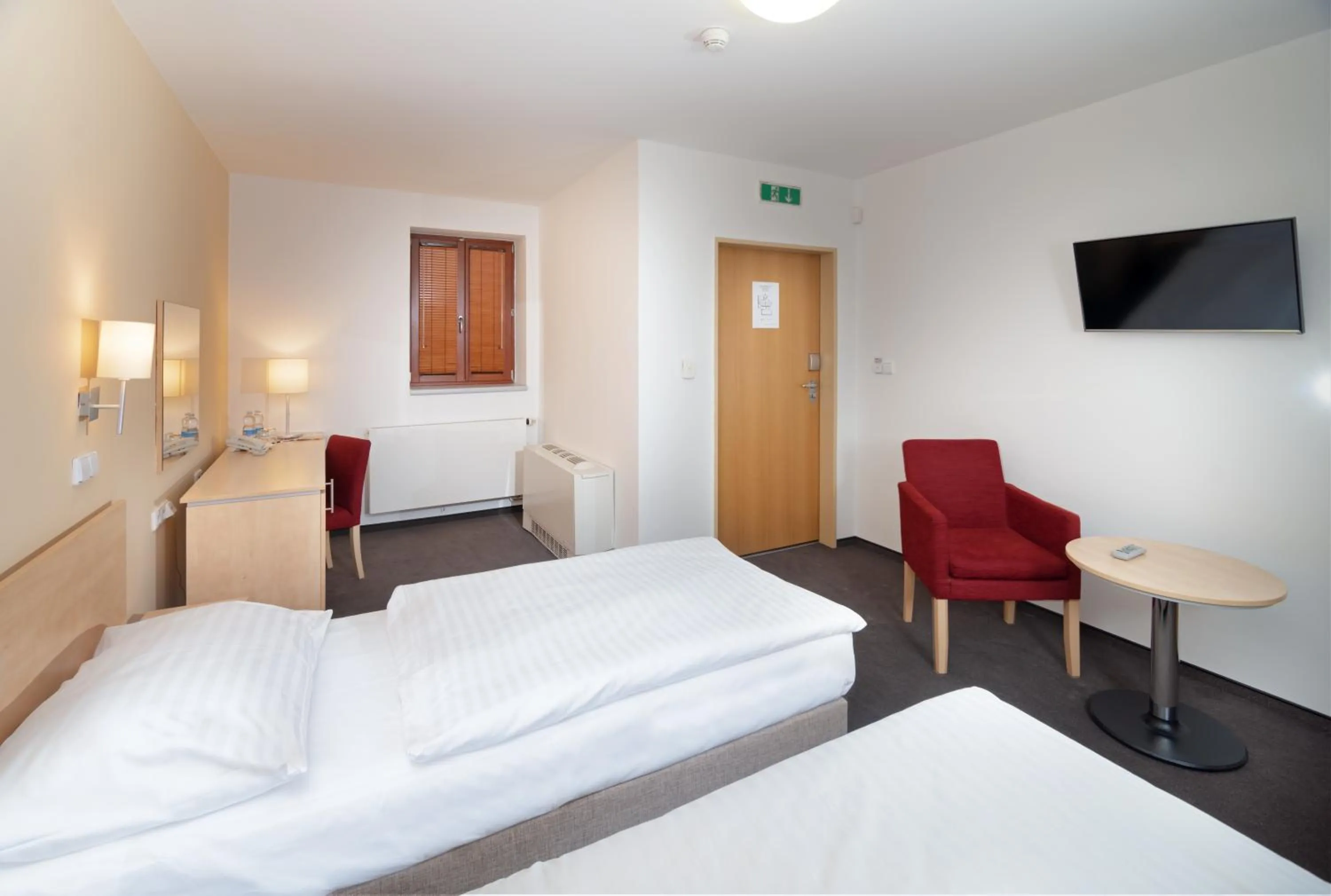 Bed in Hotel Chvalská Tvrz