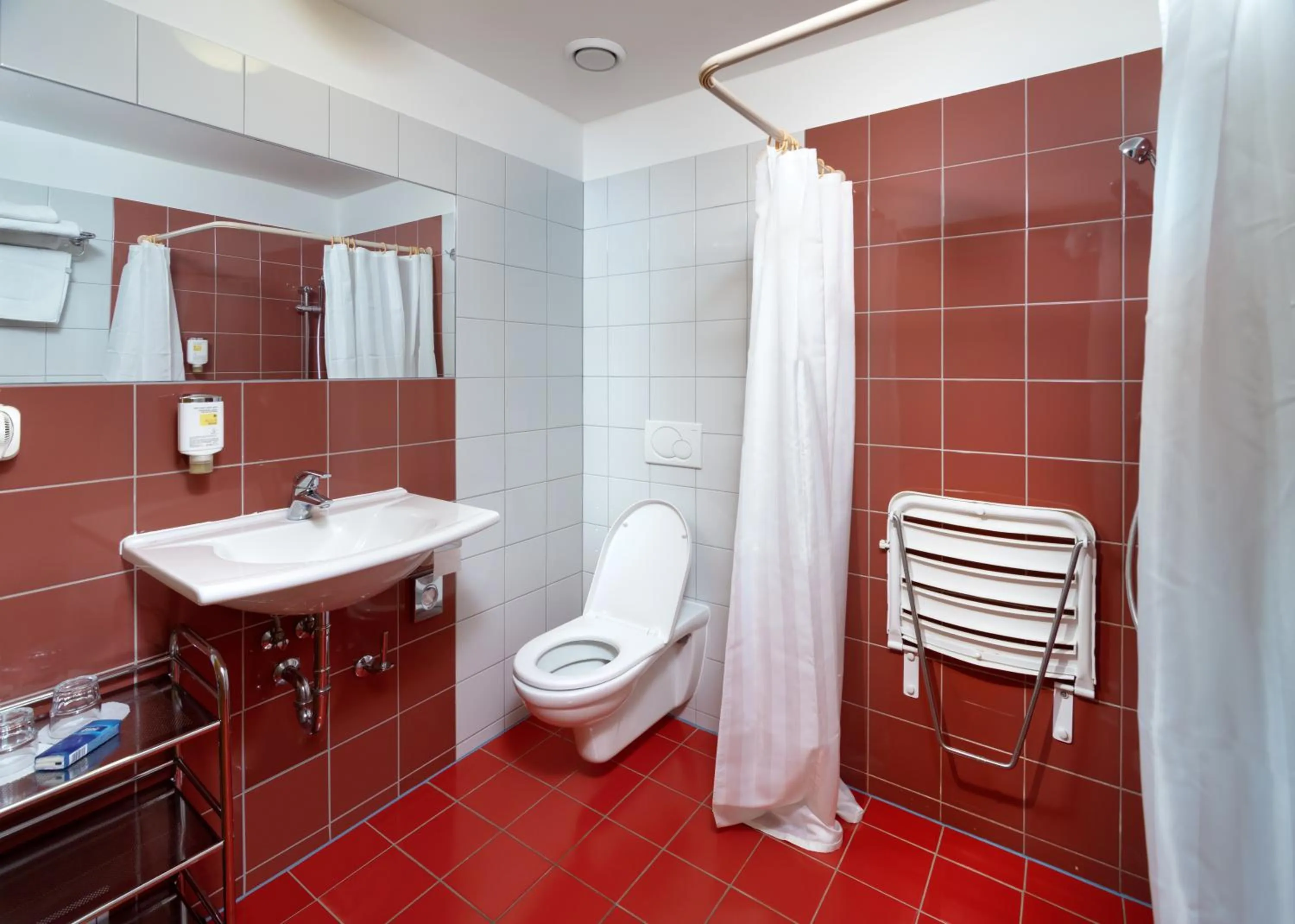 Bathroom in Hotel Chvalská Tvrz