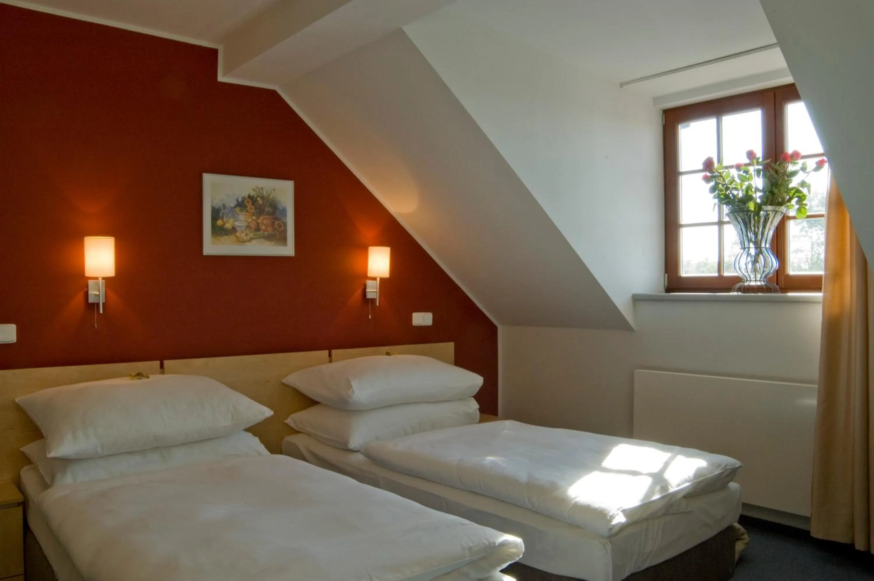 Day, Bed in Hotel Chvalská Tvrz