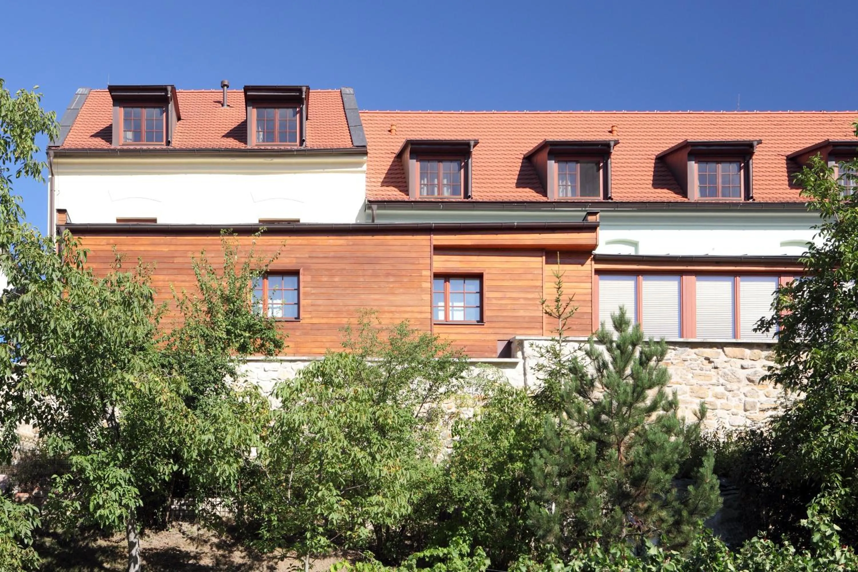 Property building in Hotel Chvalská Tvrz