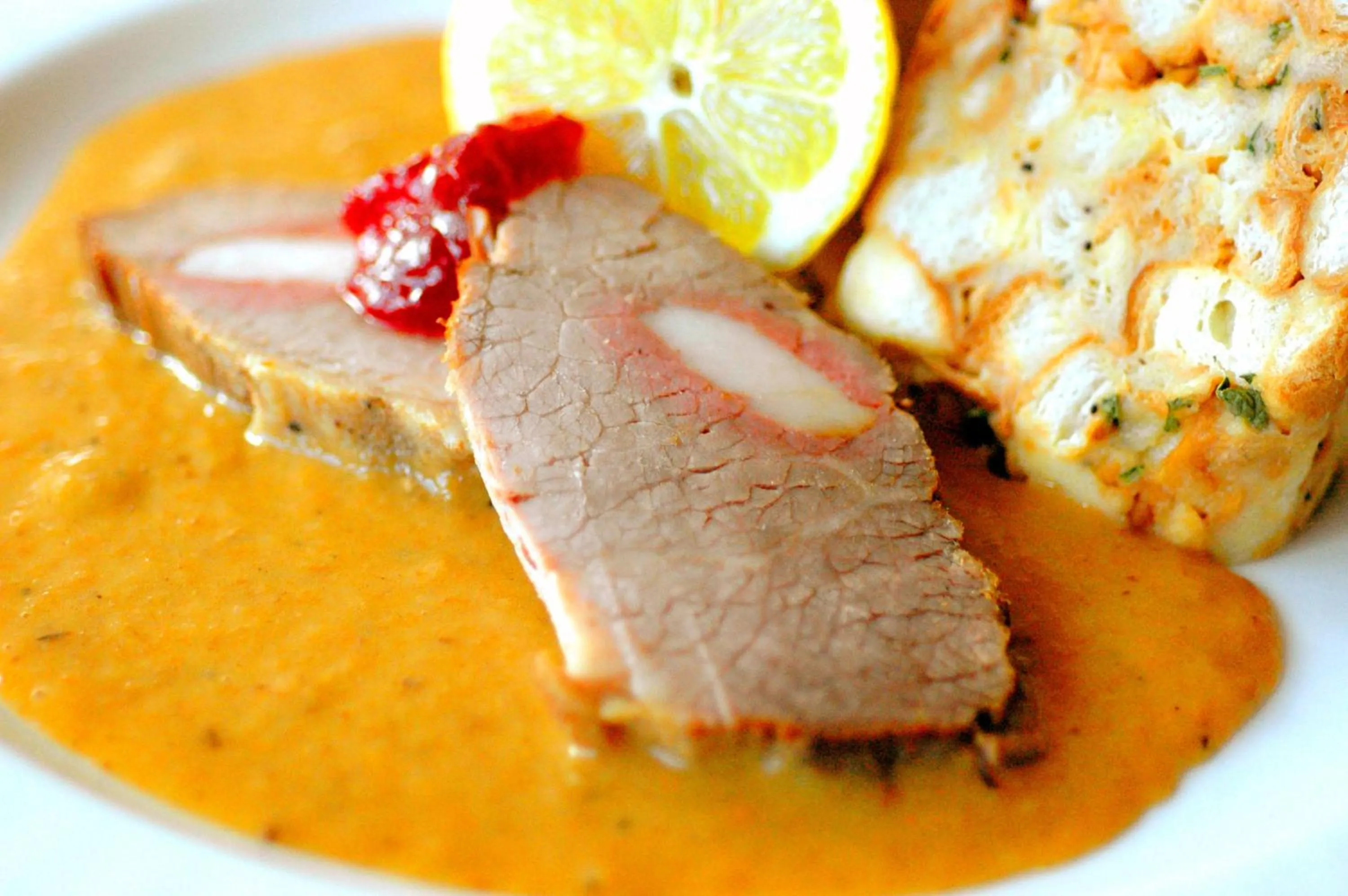 Food close-up in Hotel Chvalská Tvrz