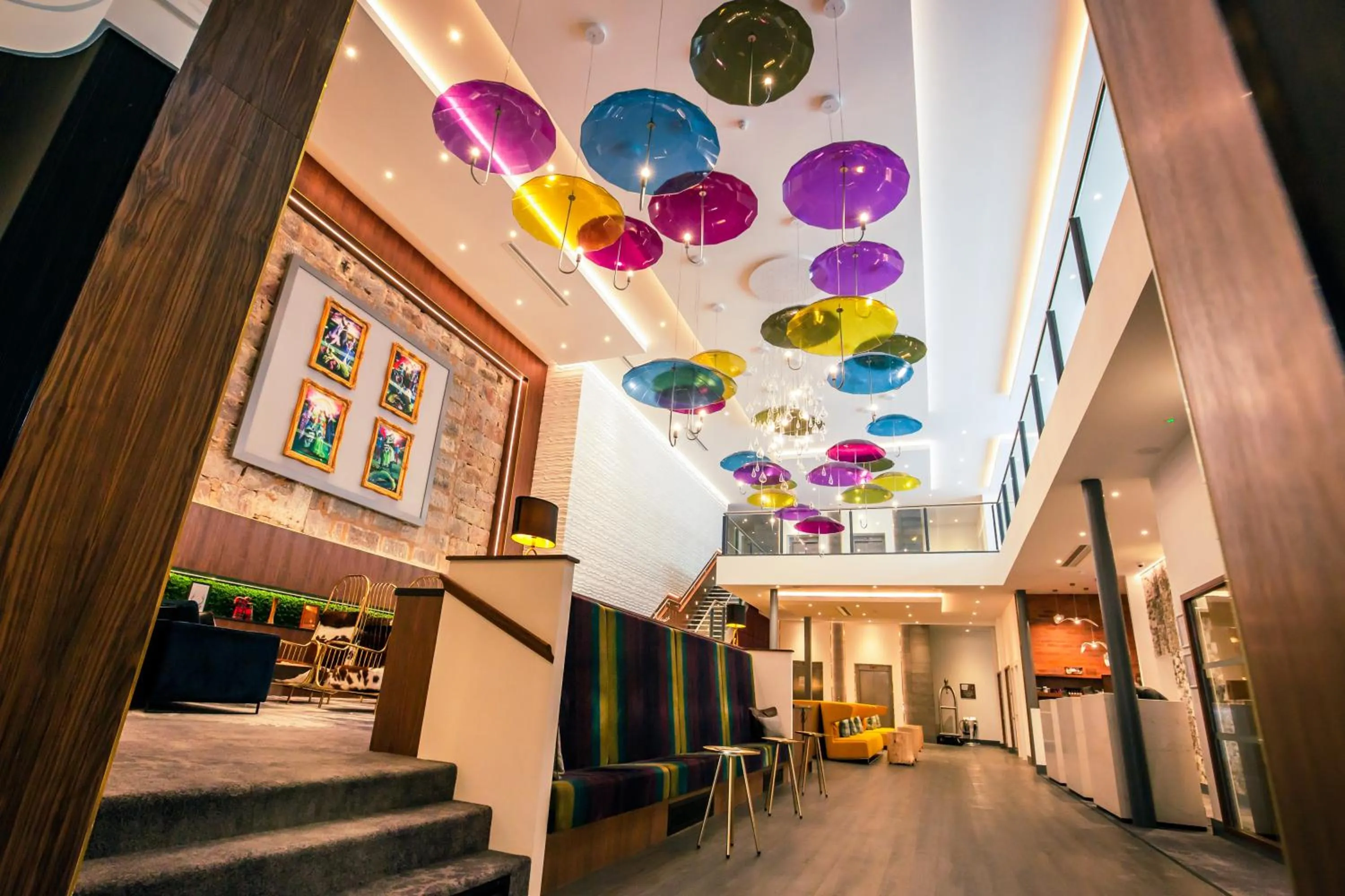 Lobby or reception in Sandman Signature Aberdeen Hotel & Spa