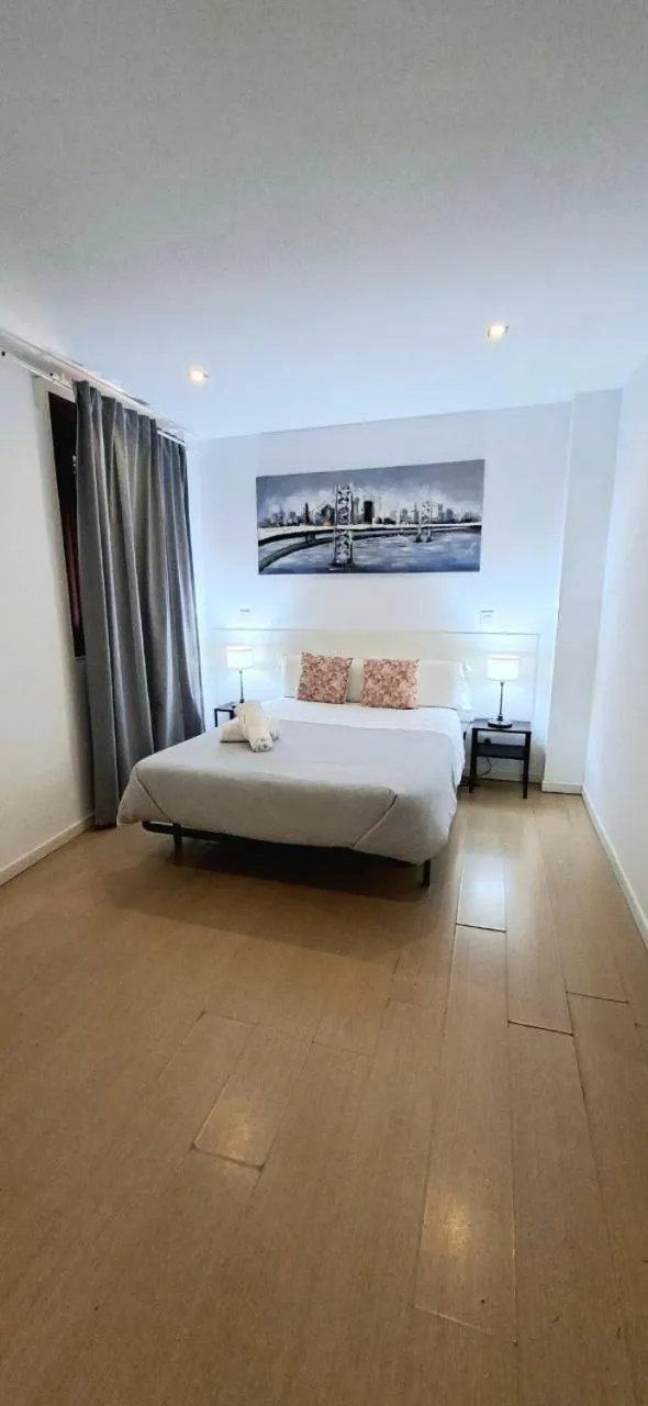 Bed in AYZ Javier Cabrini - Auto check-in property