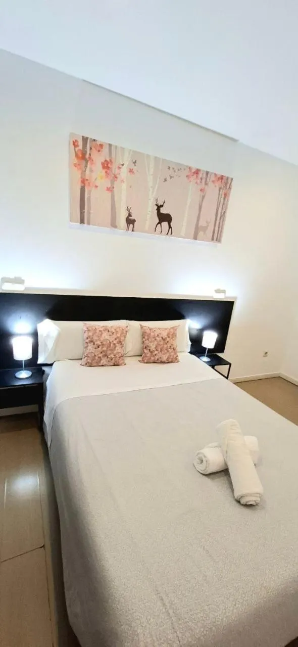 Bed in AYZ Javier Cabrini - Auto check-in property