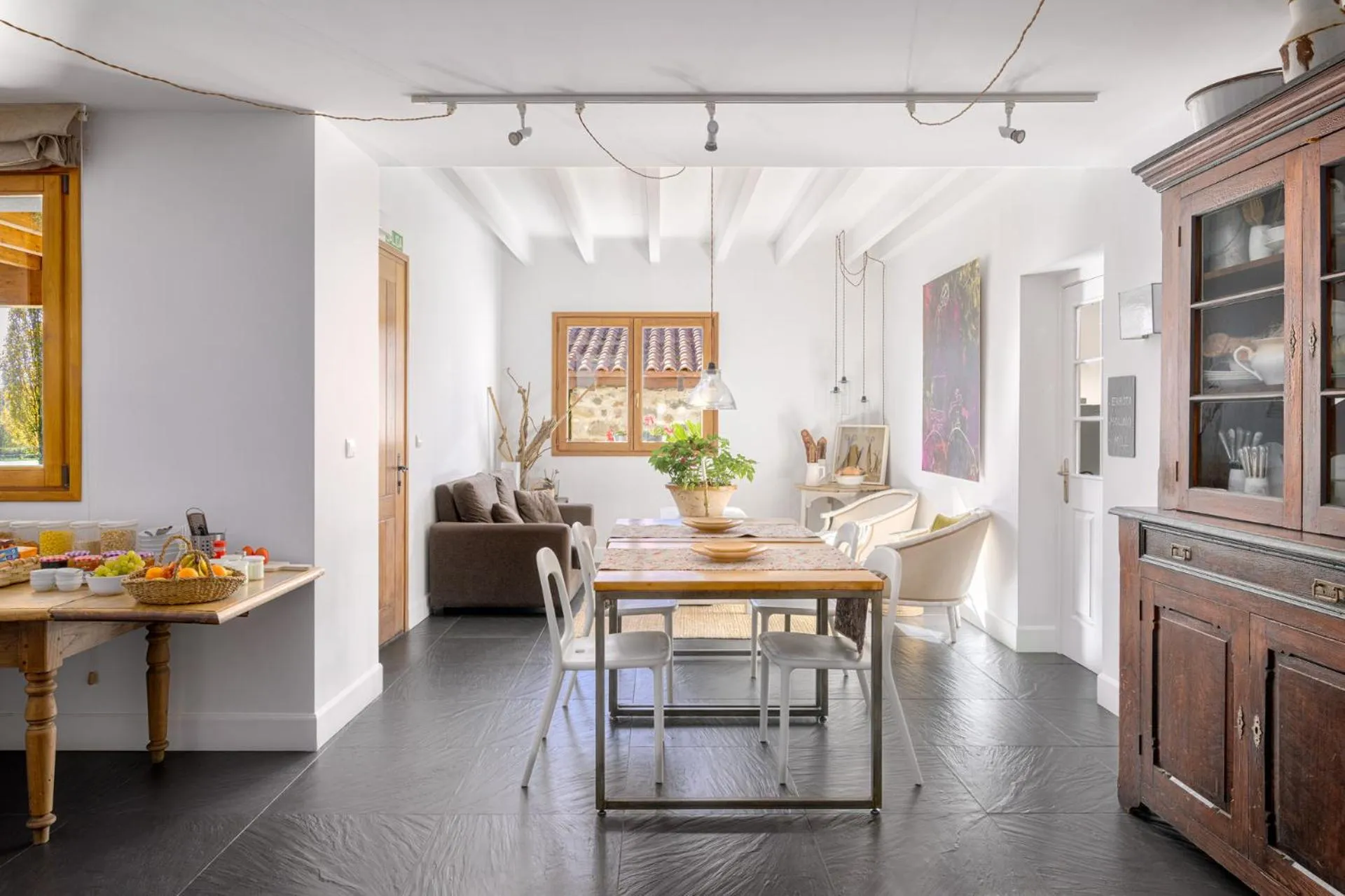 Dining area in Casa Rural Errota-Barri