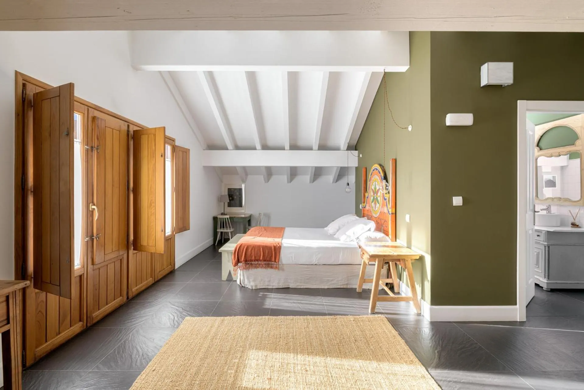 Photo of the whole room, Bed in Casa Rural Errota-Barri