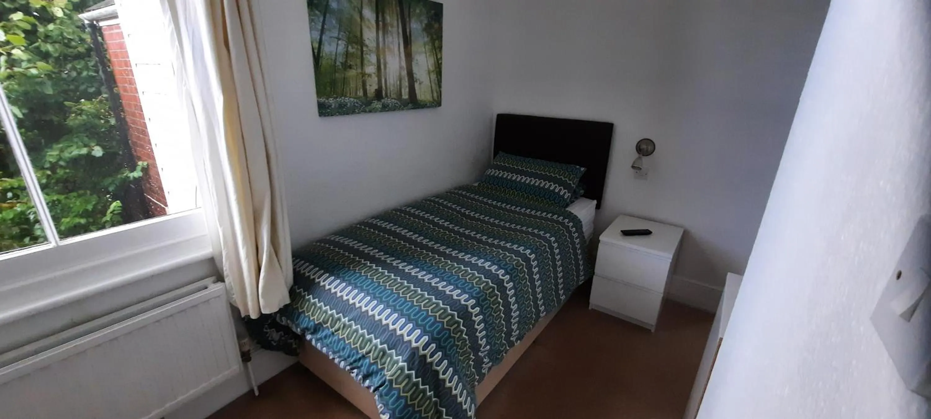 Bed in Colebrook Guest House