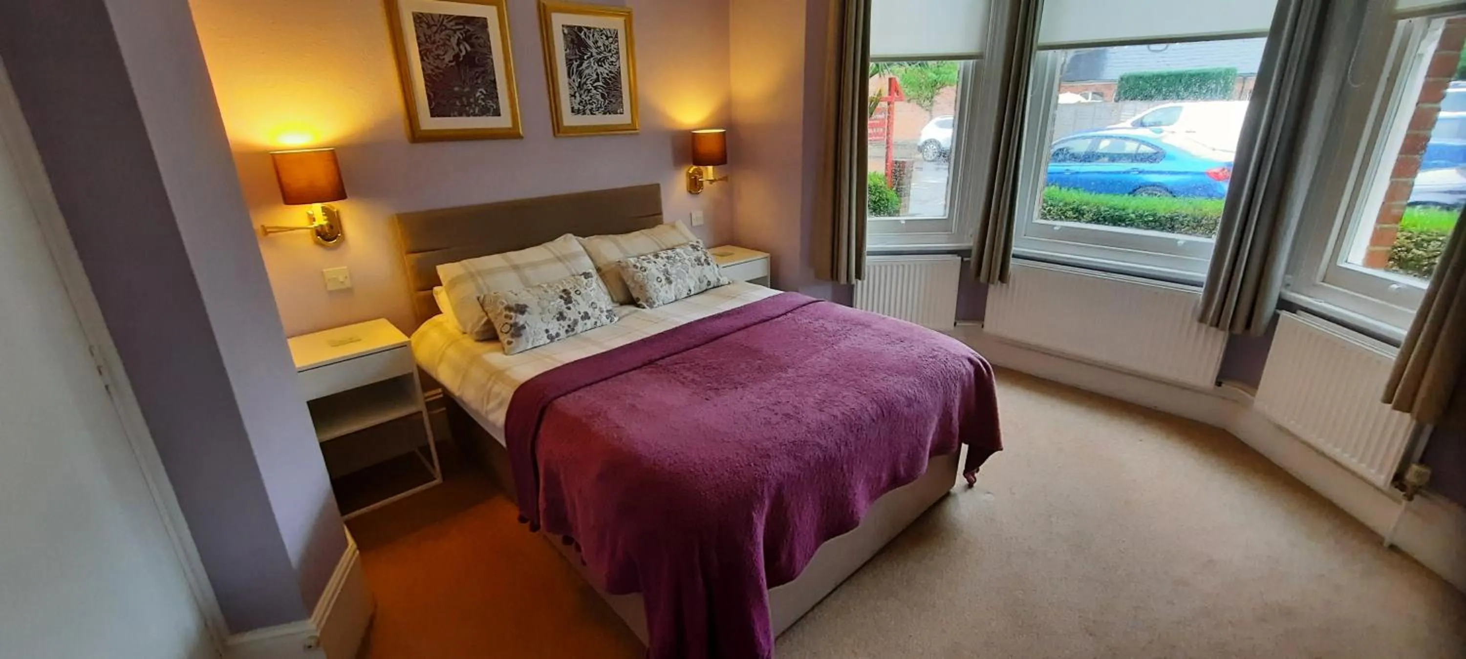 Bed in Colebrook Guest House