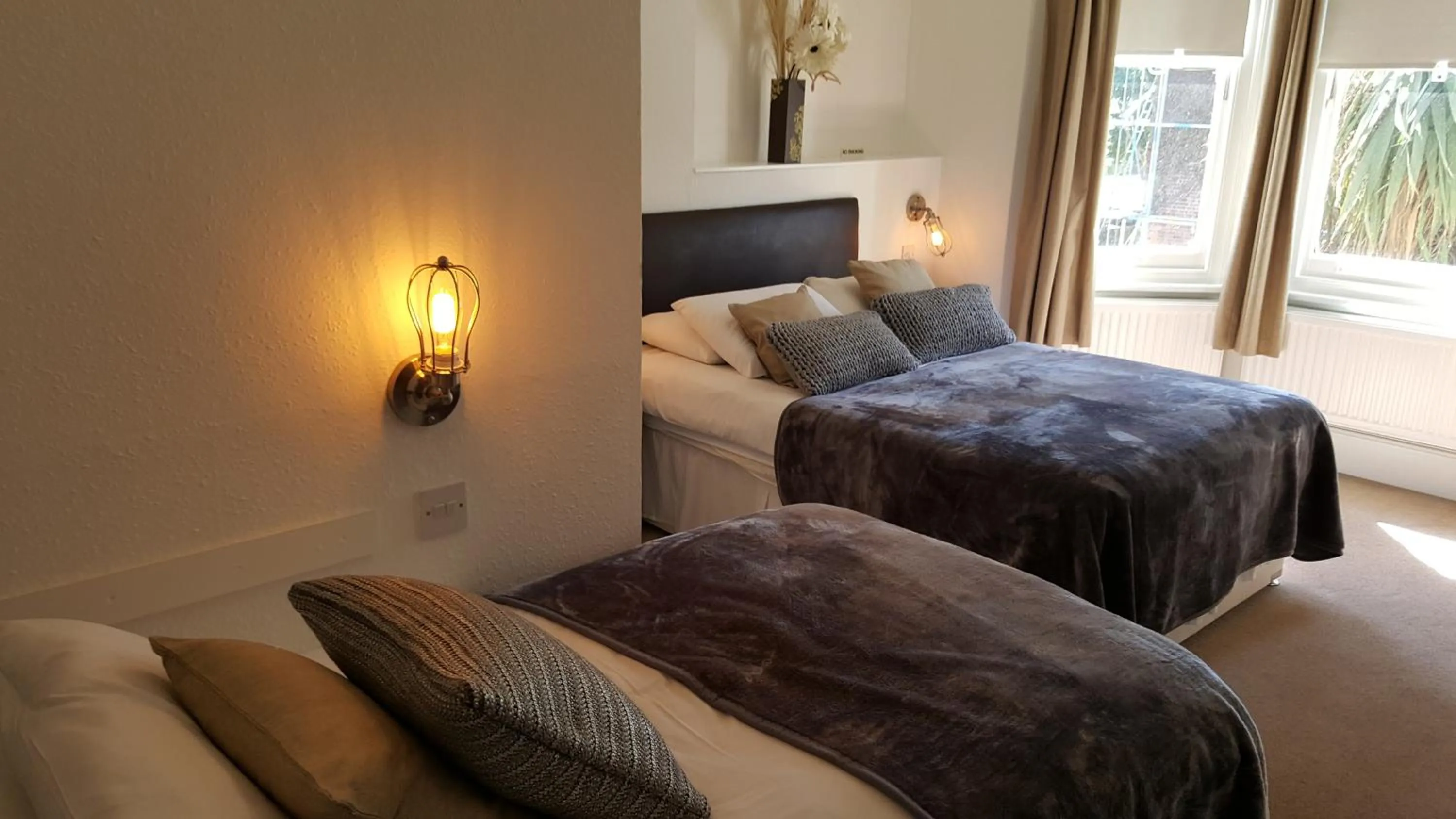 Bed in Colebrook Guest House